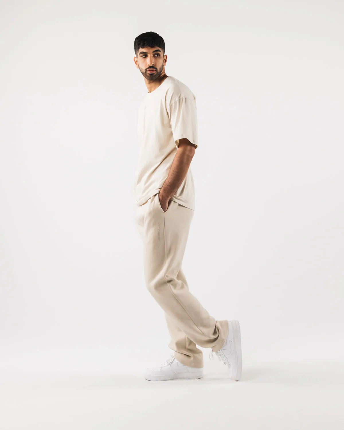 Aligned Tee - Sea Salt sold by Alphalete product image thumbnail 2