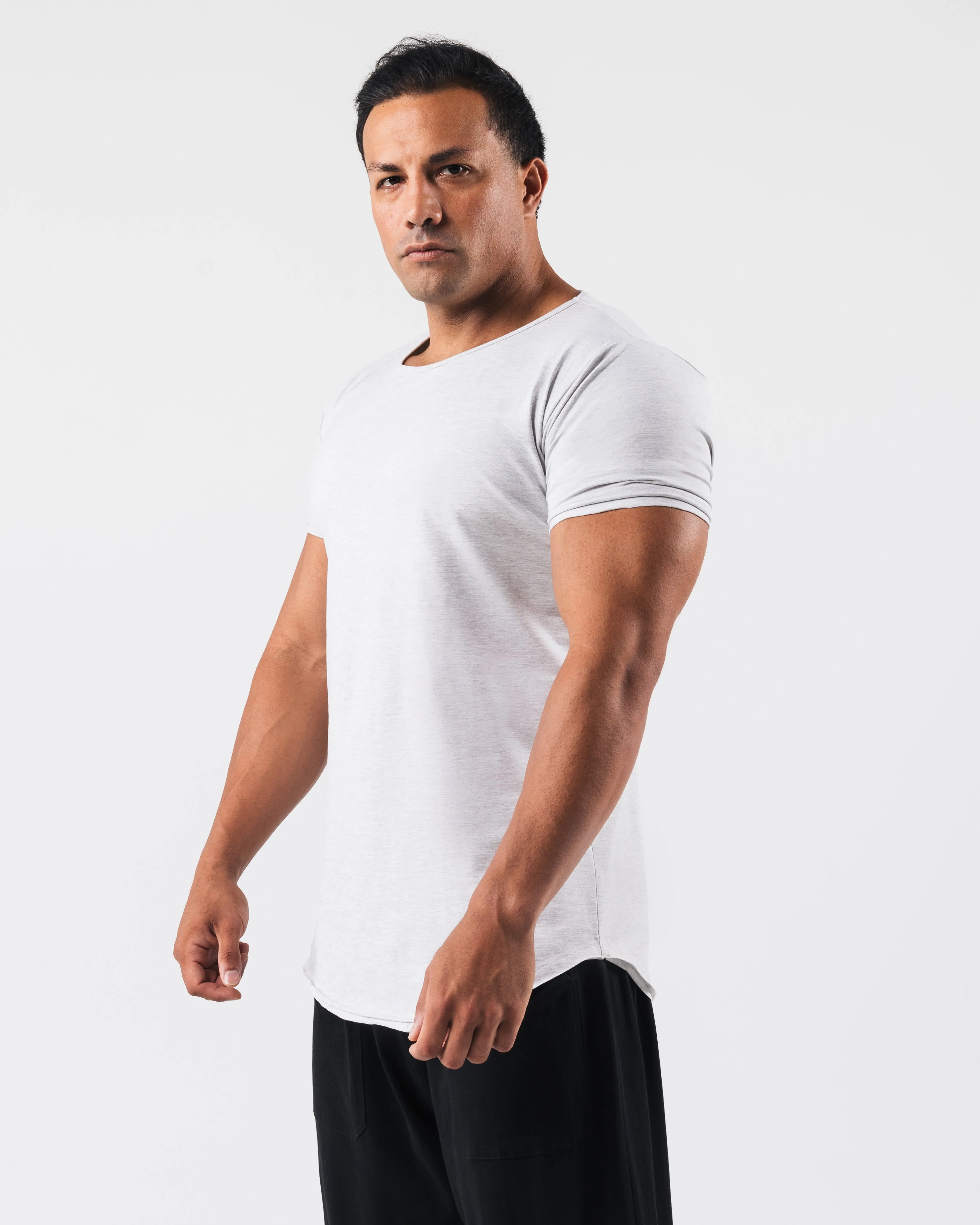 Essential Scoop Neck - Heather Grey sold by Alphalete product image thumbnail 3