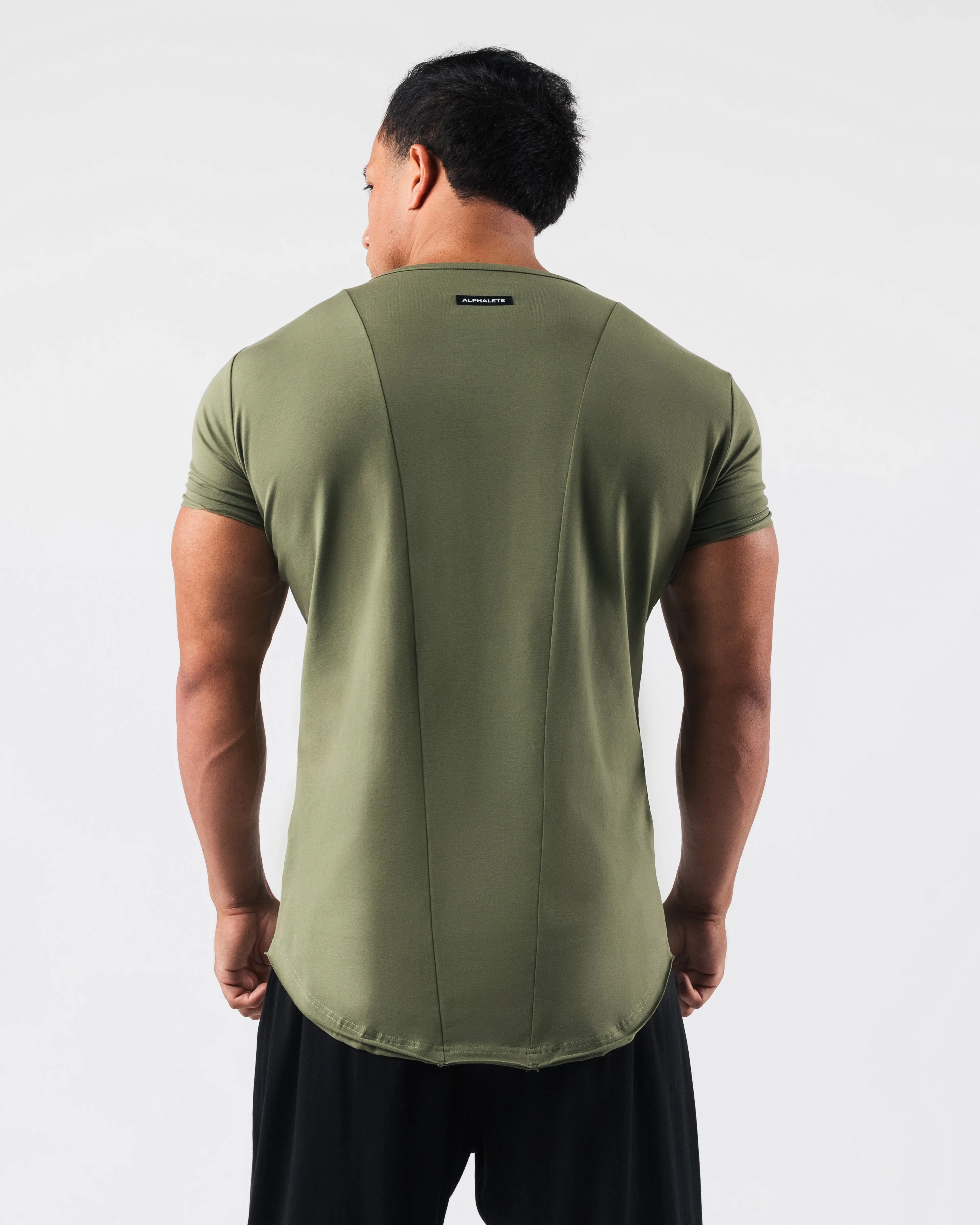 Essential Scoop Neck - Reseda sold by Alphalete product image thumbnail 4