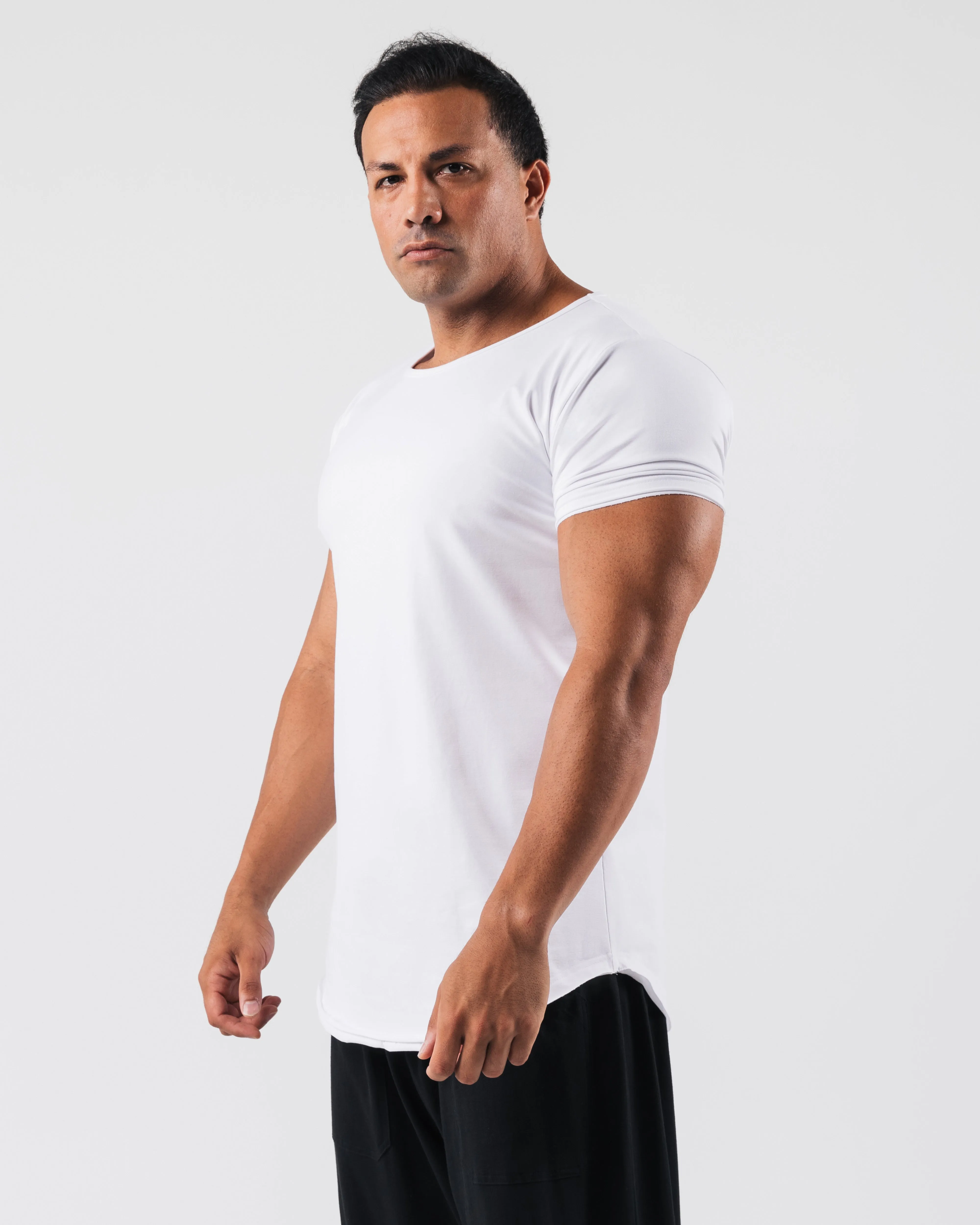 Essential Scoop Neck - White sold by Alphalete product image thumbnail 3