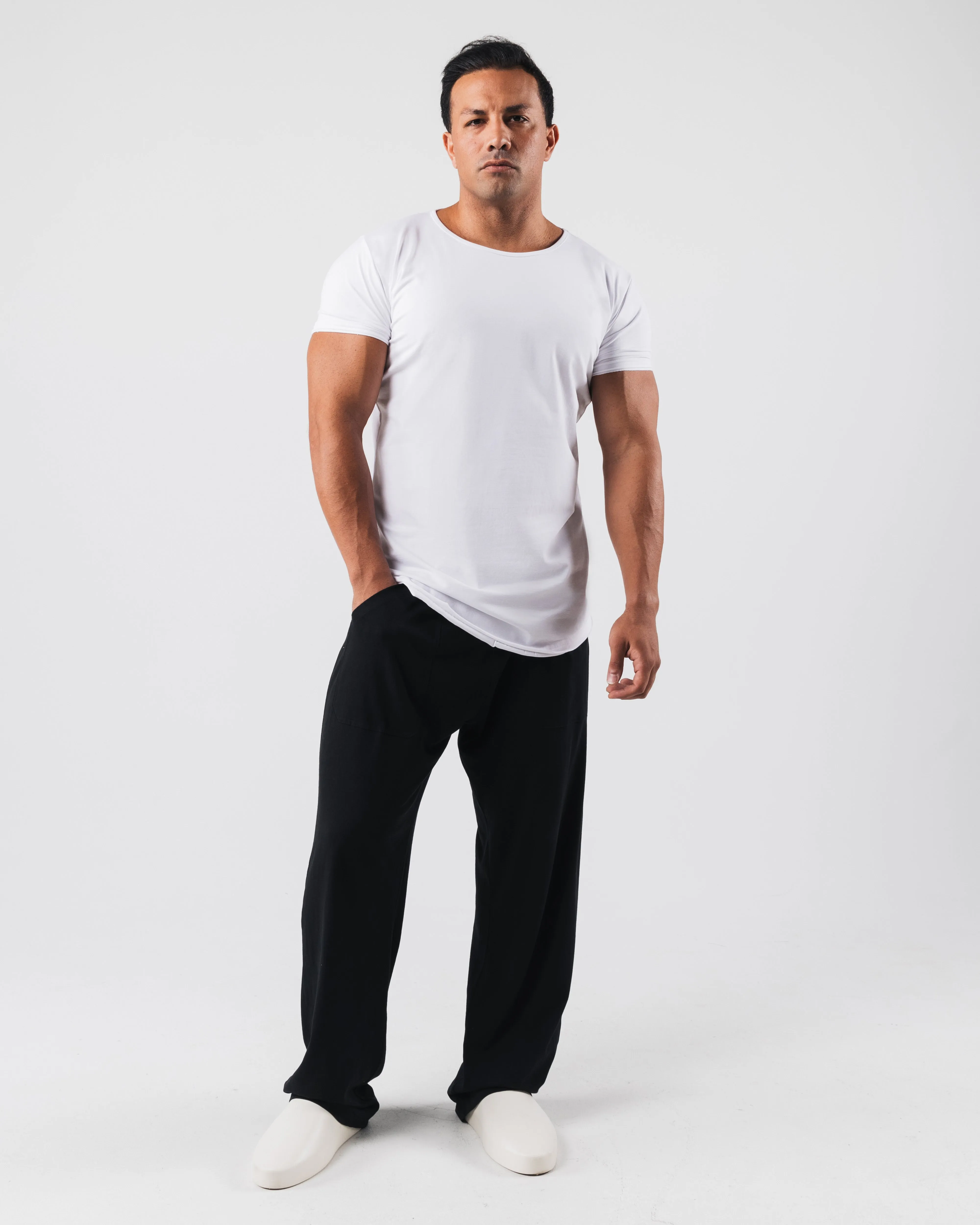 Essential Scoop Neck - White sold by Alphalete product image thumbnail 2