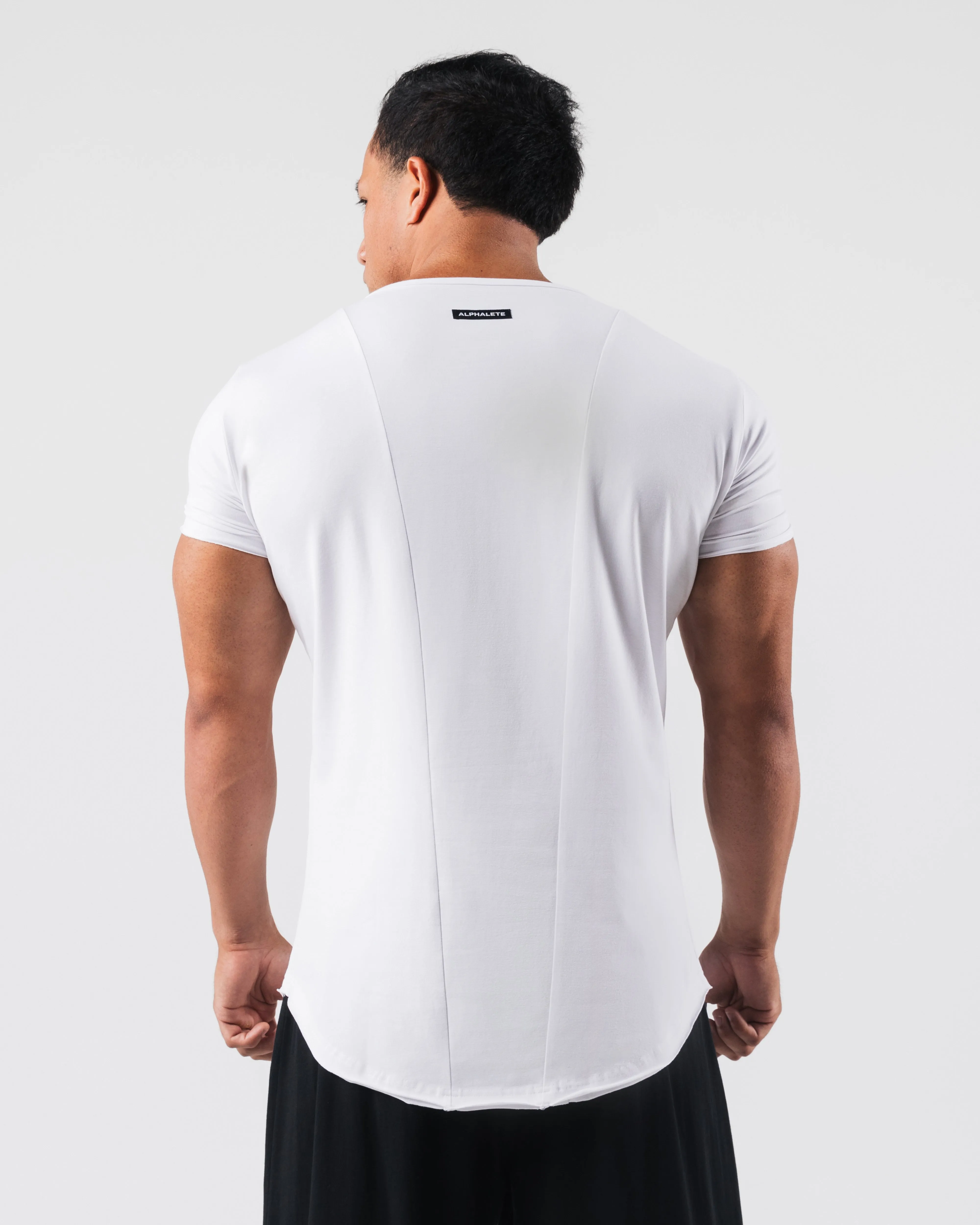 Essential Scoop Neck - White sold by Alphalete product image thumbnail 4