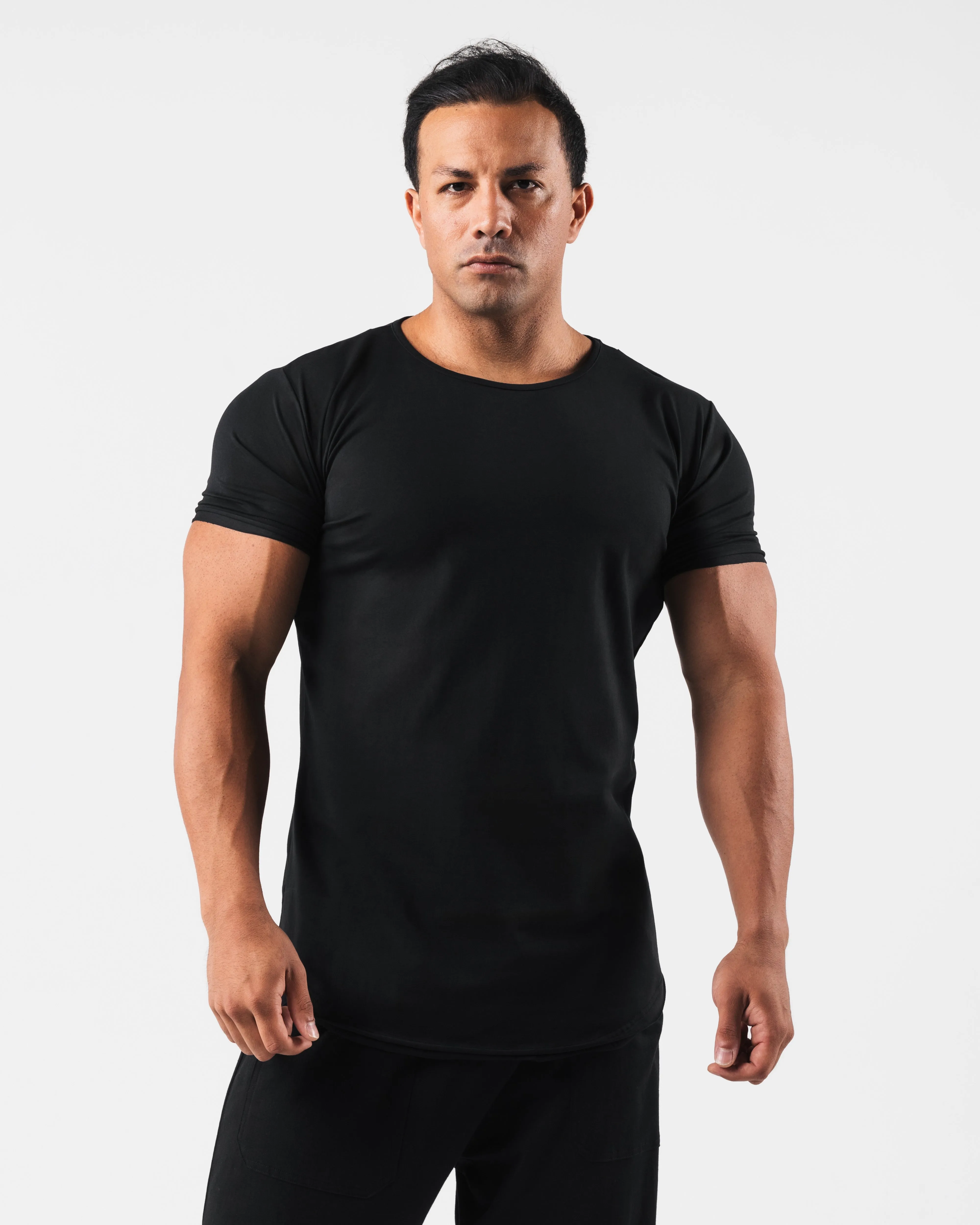 Essential Scoop Neck - Black sold by Alphalete