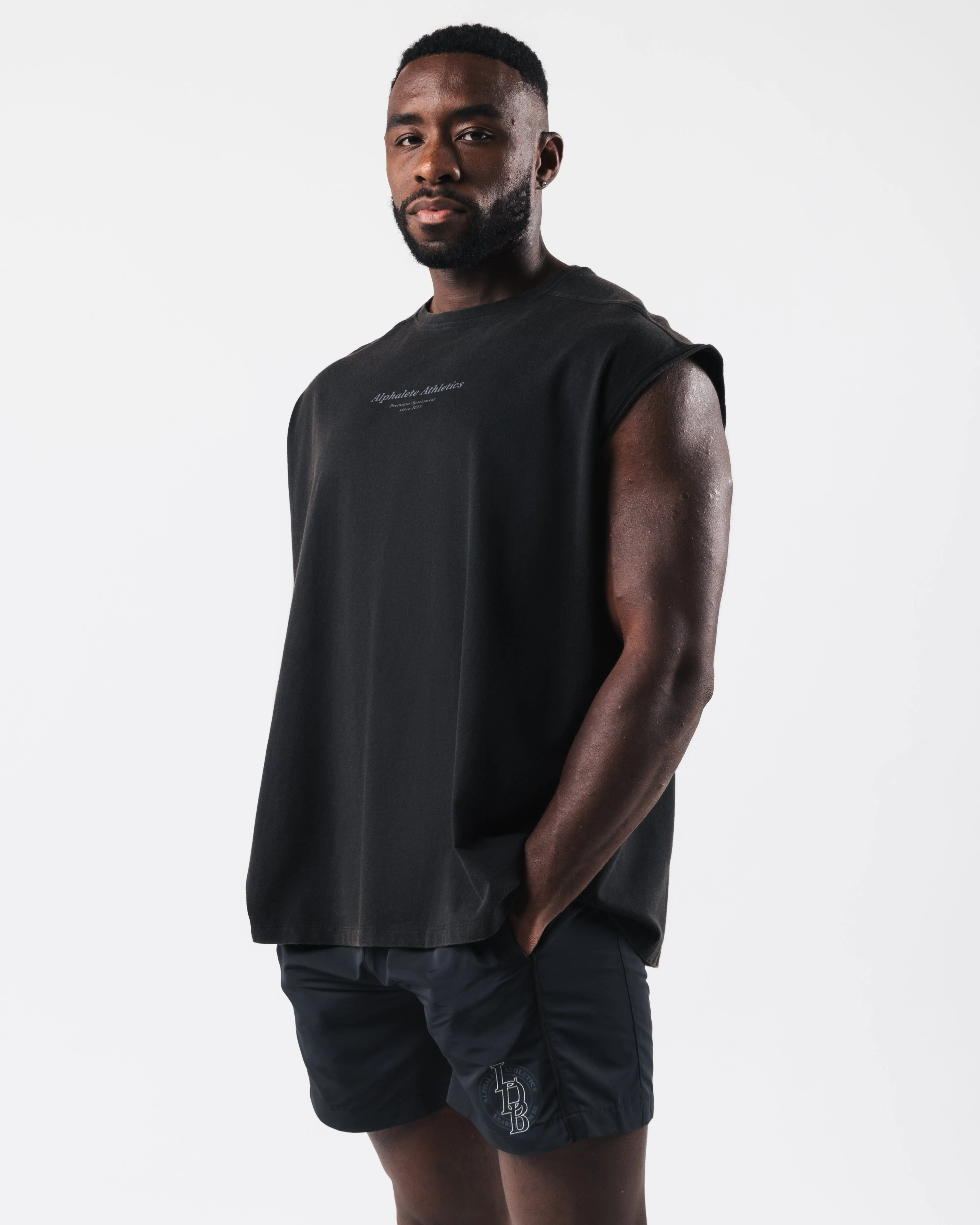Vintage Muscle Tank - Onyx sold by Alphalete product image thumbnail 5