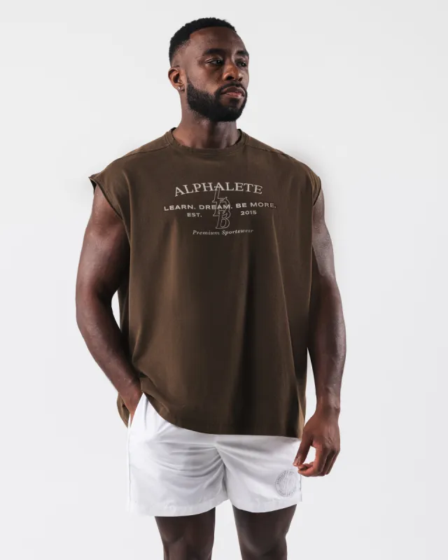 Vintage Muscle Tank - Oran Brown sold by Alphalete