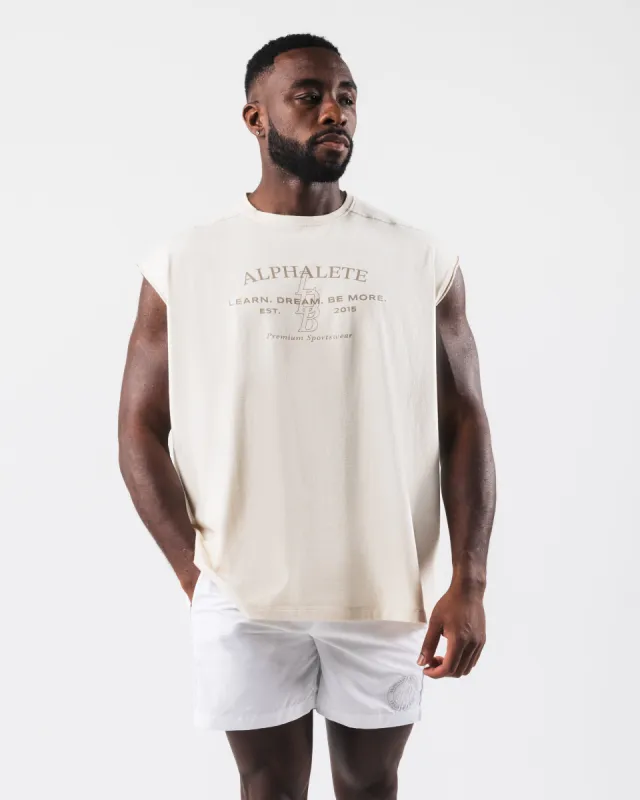 Vintage Muscle Tank - White Sand sold by Alphalete