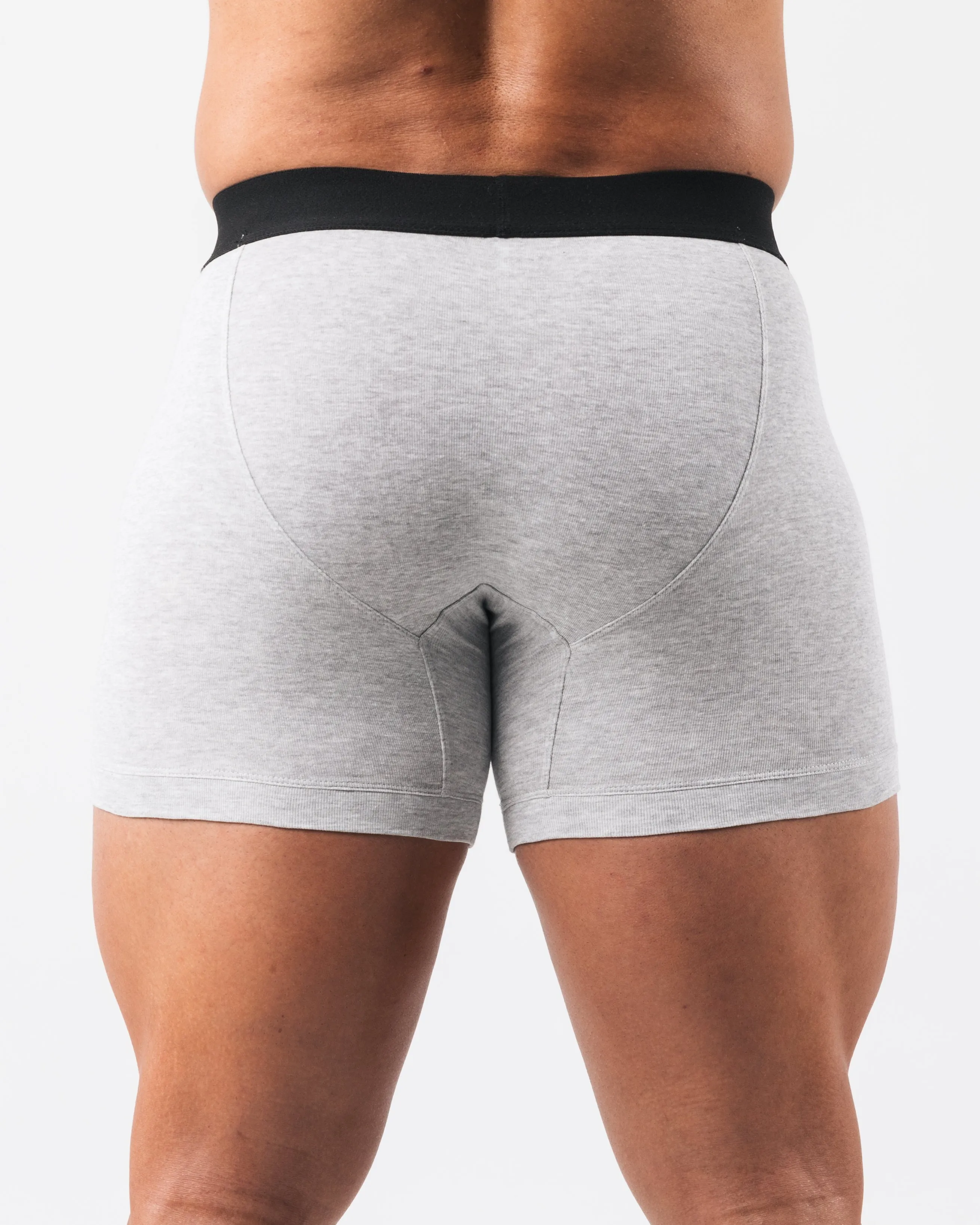 Zero Classic Boxer Brief 2pk - Heather Grey sold by Alphalete product image thumbnail 3