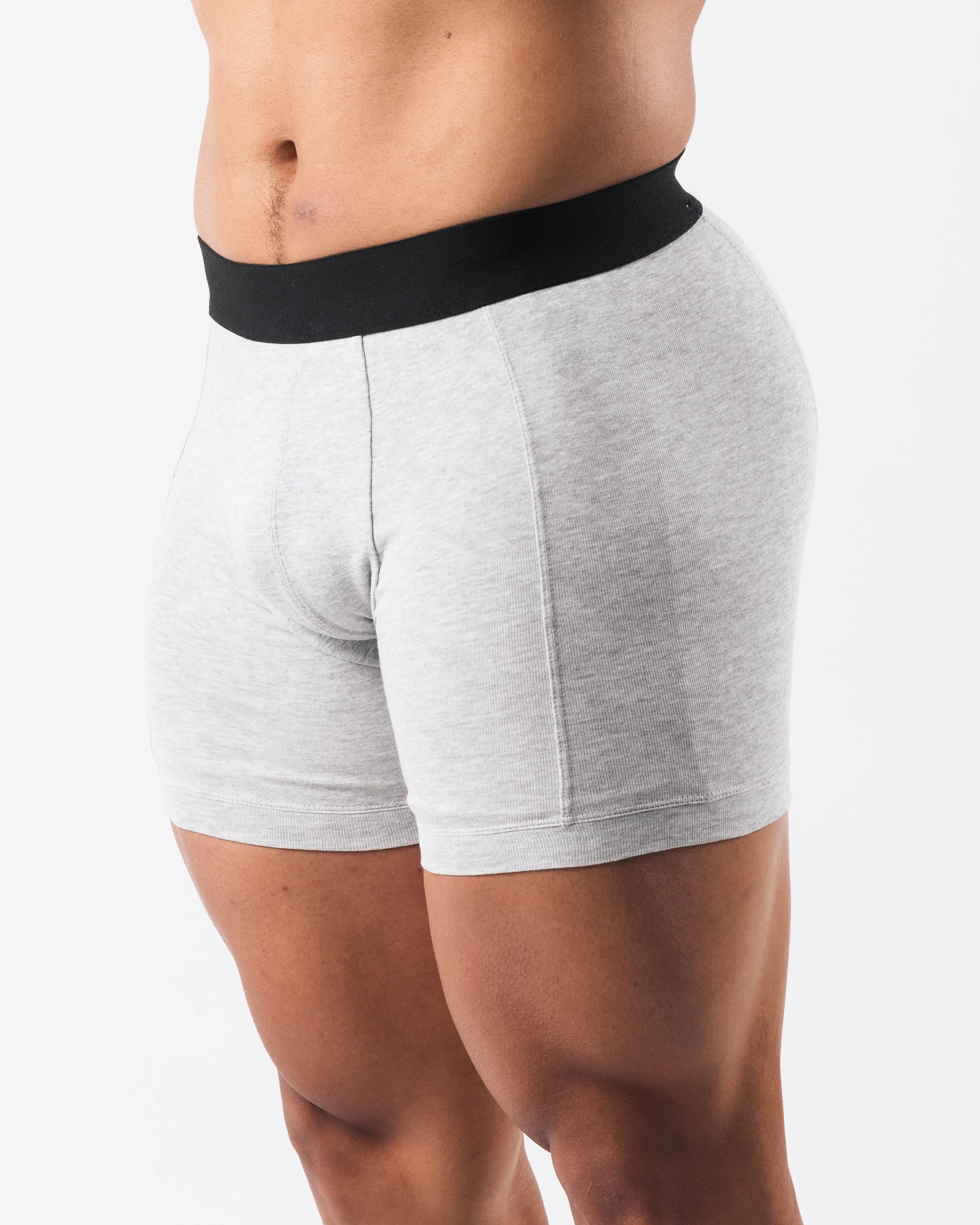 Zero Classic Boxer Brief 2pk - Heather Grey sold by Alphalete product image thumbnail 2