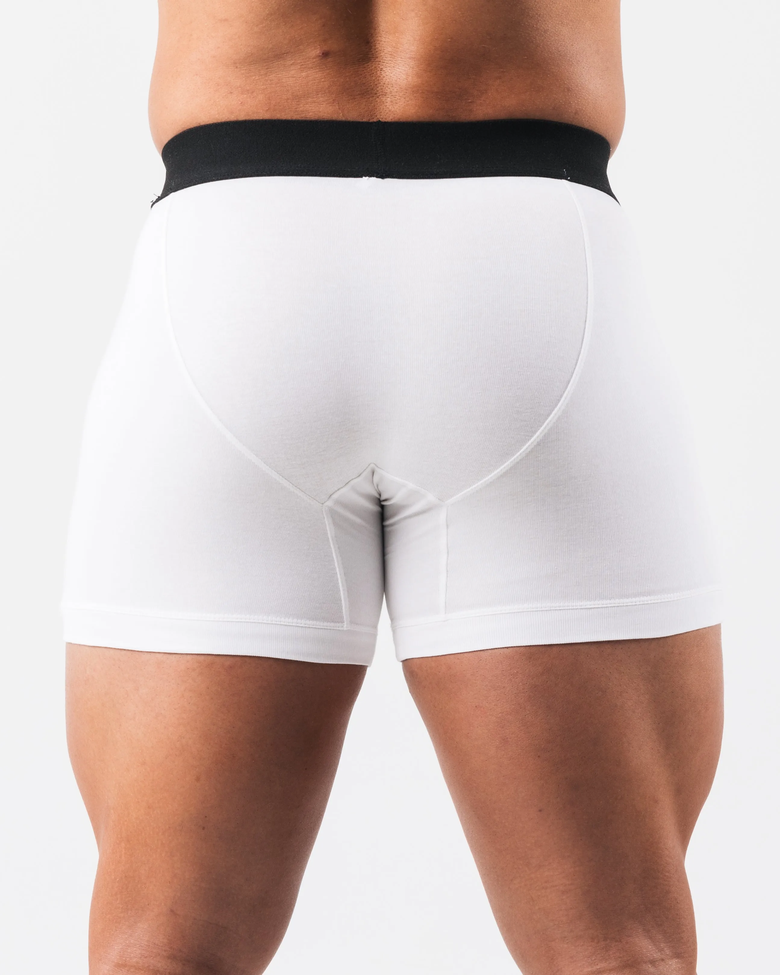 Zero Classic Boxer Brief 2pk - White sold by Alphalete product image thumbnail 3