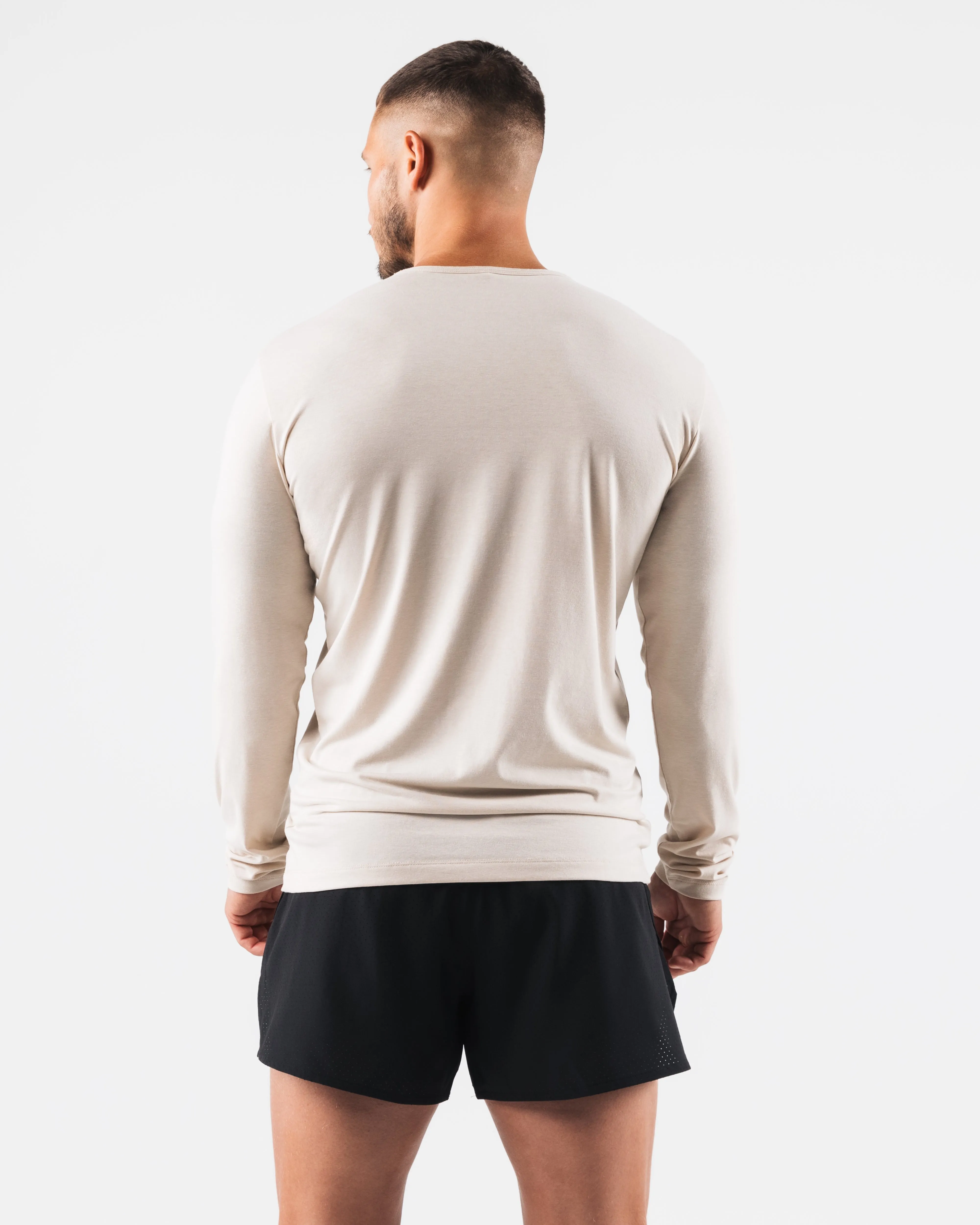 Zero Classic LS Tee 2pk - Cream sold by Alphalete product image thumbnail 4