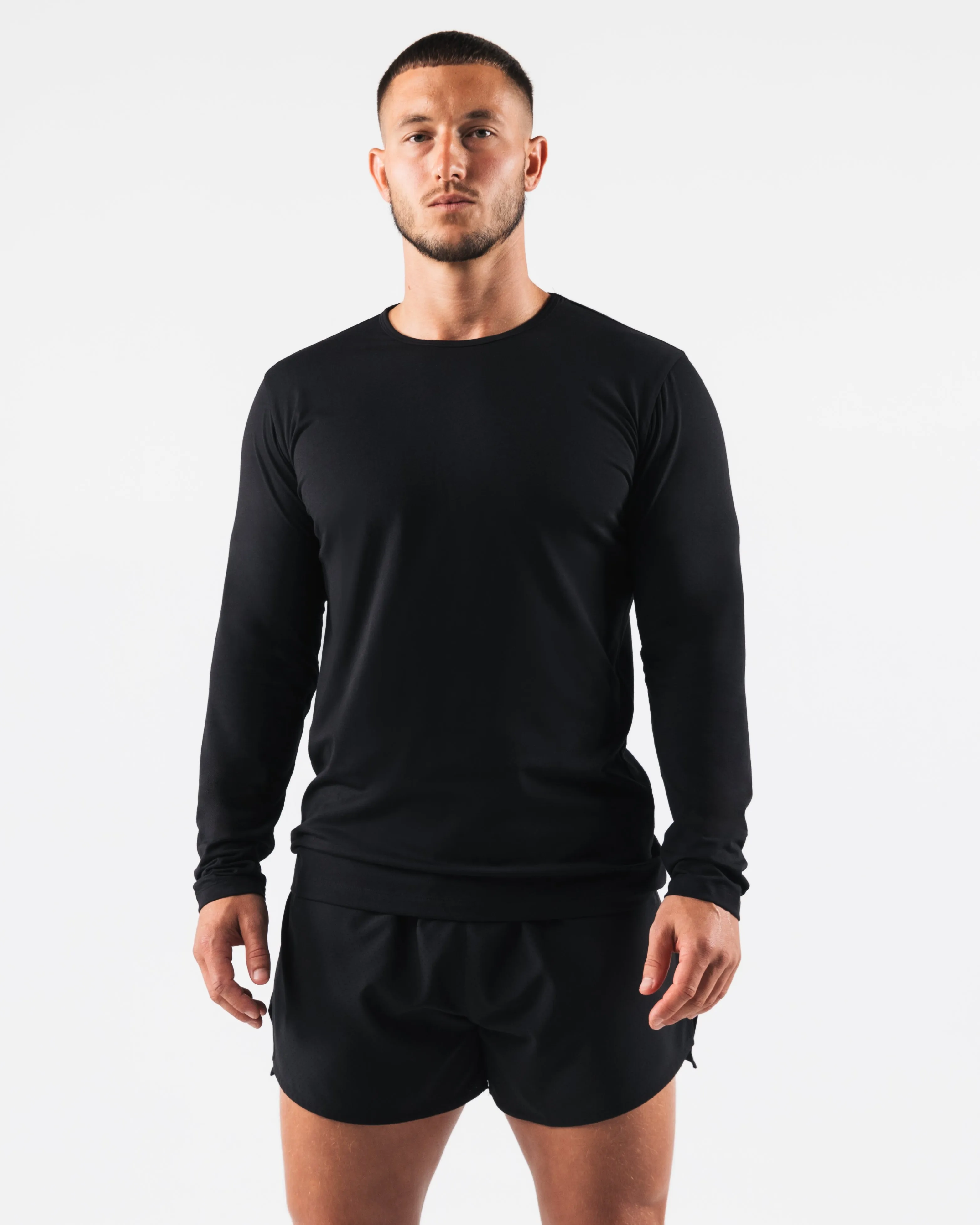 Zero Classic LS Tee 2pk - Black sold by Alphalete