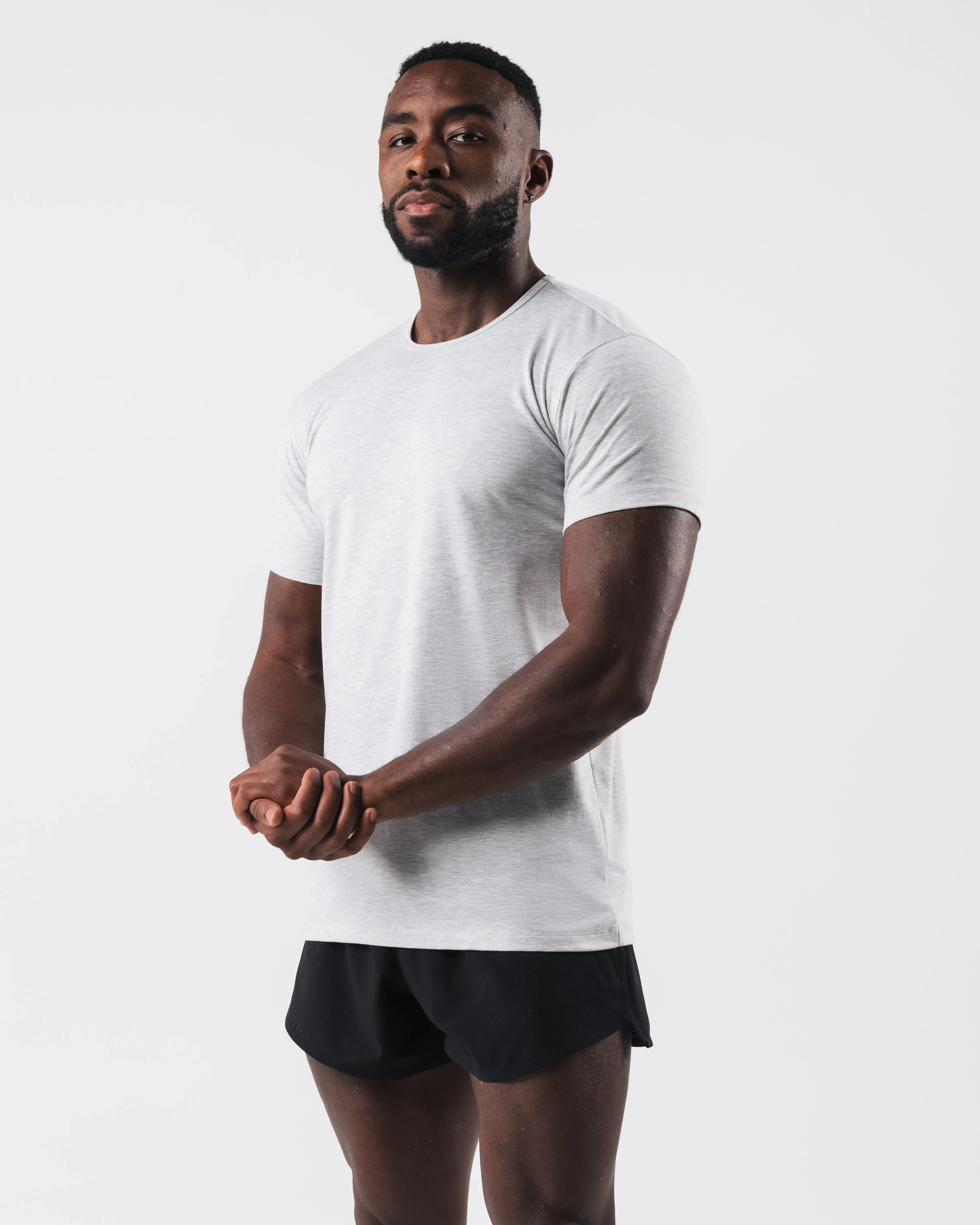 Zero Classic Tee 2pk - Heather Grey sold by Alphalete product image thumbnail 3