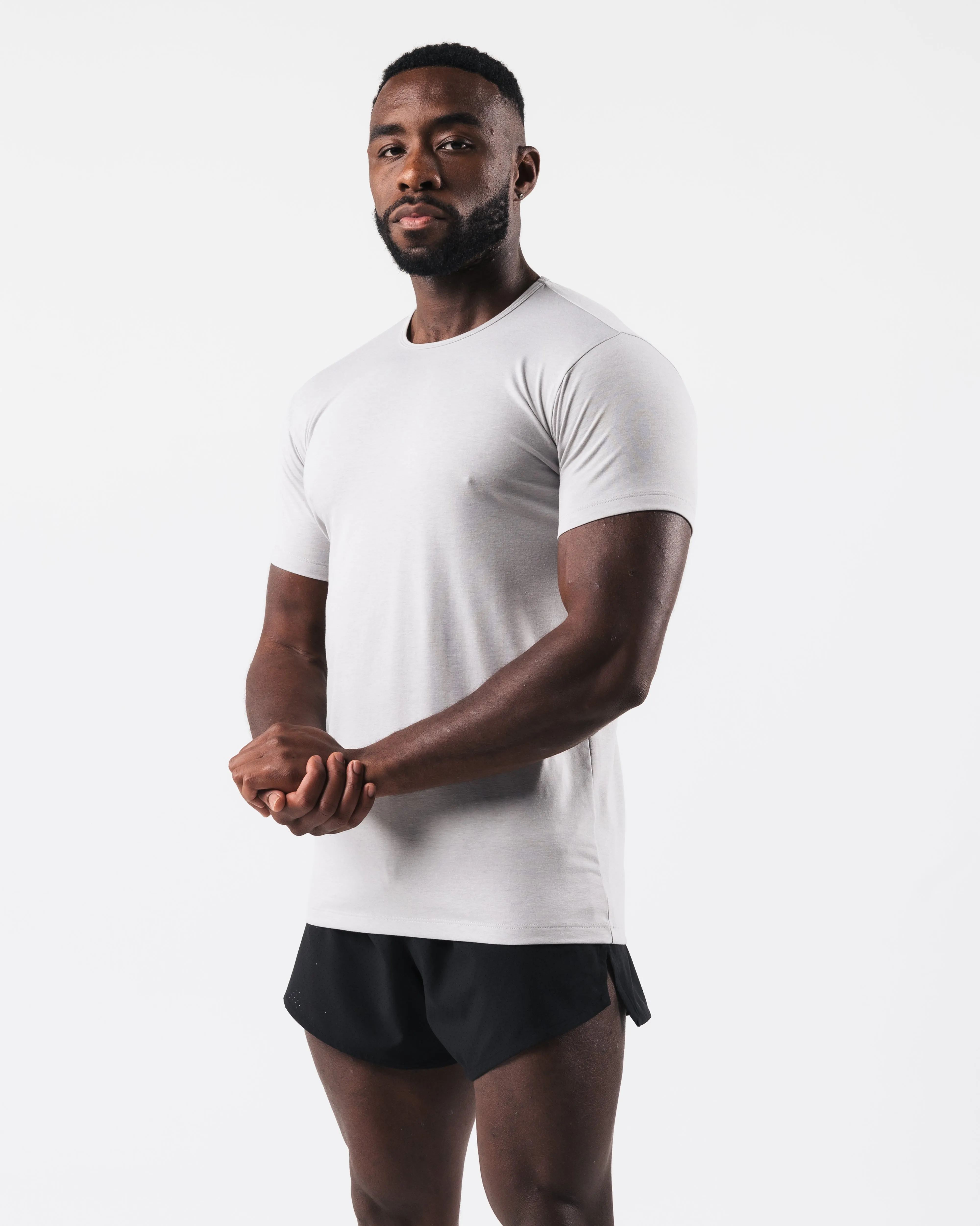 Zero Classic Tee 2pk - Light Grey sold by Alphalete product image thumbnail 3