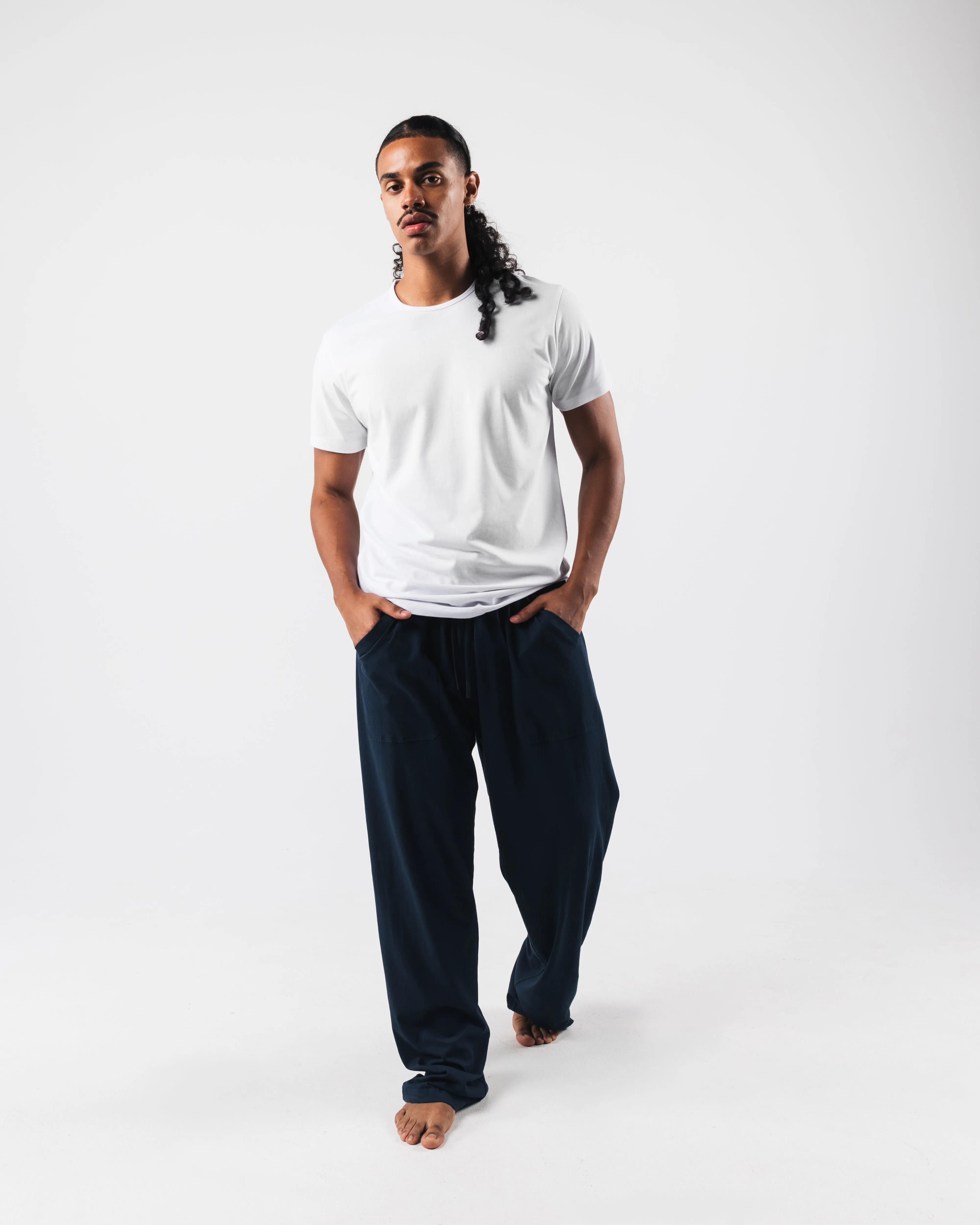 Zero Classic Straight Leg Pant - Navy sold by Alphalete product image thumbnail 2