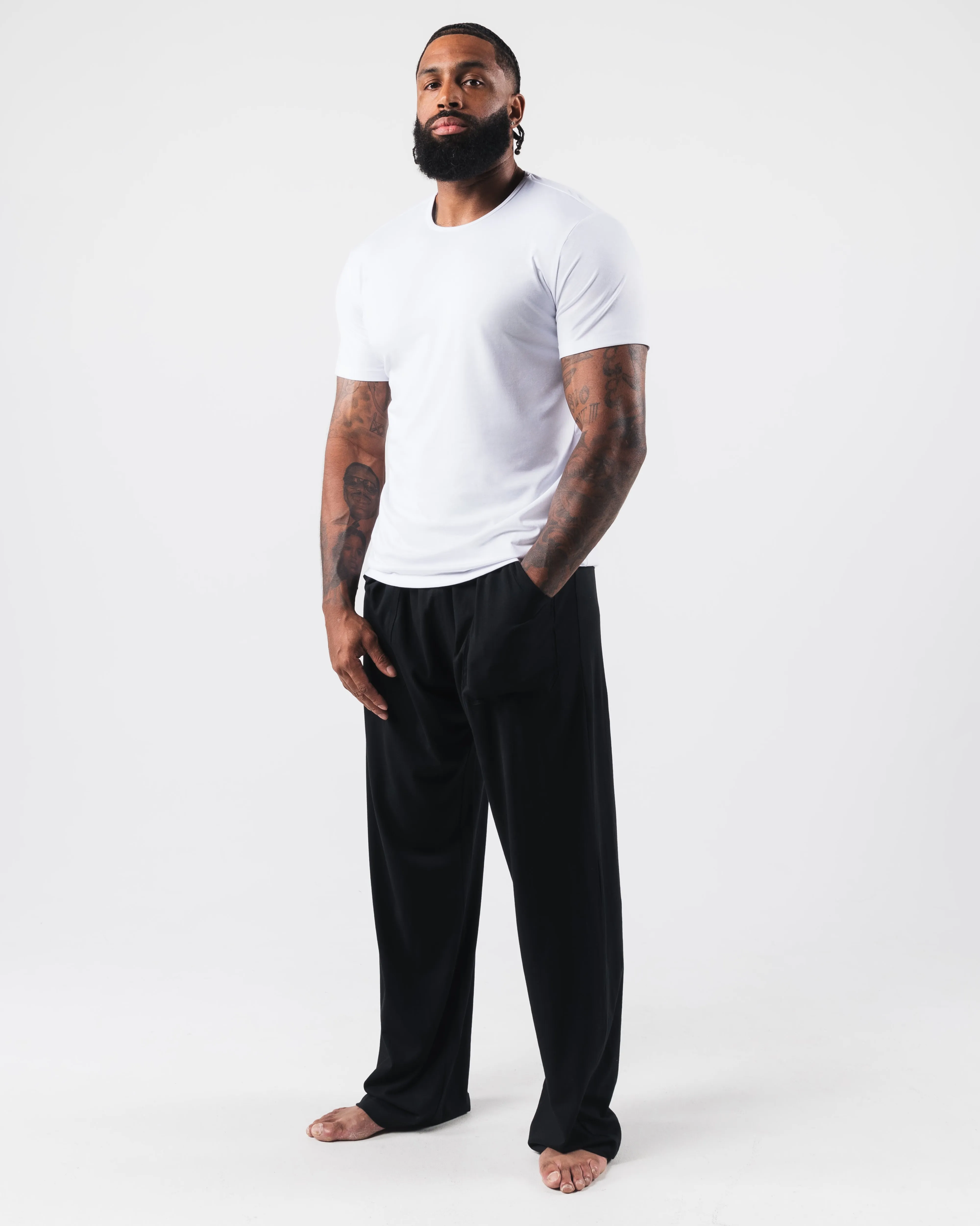 Zero Classic Straight Leg Pant - Black sold by Alphalete product image thumbnail 3