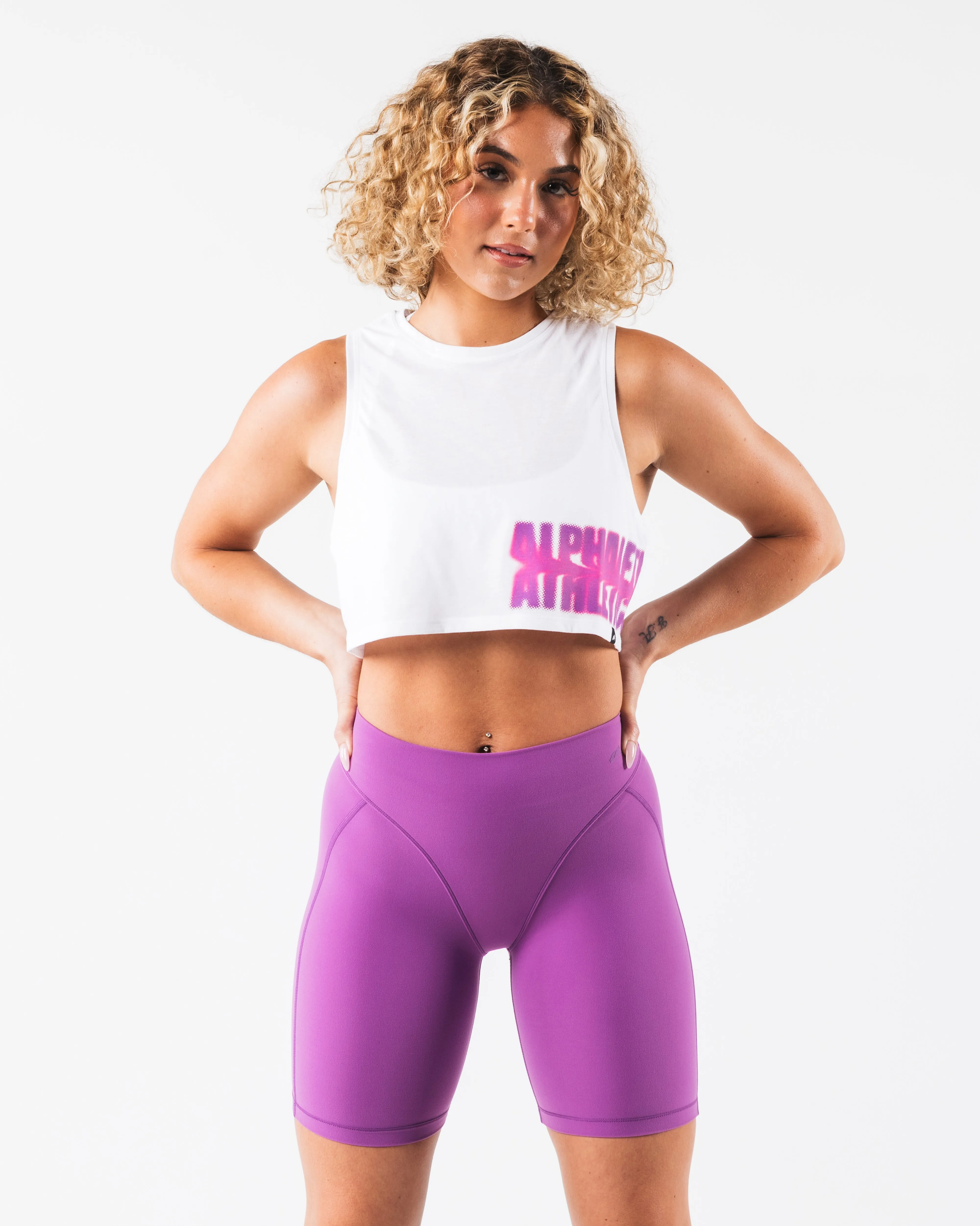OT Muscle Tank - Graphic White sold by Alphalete