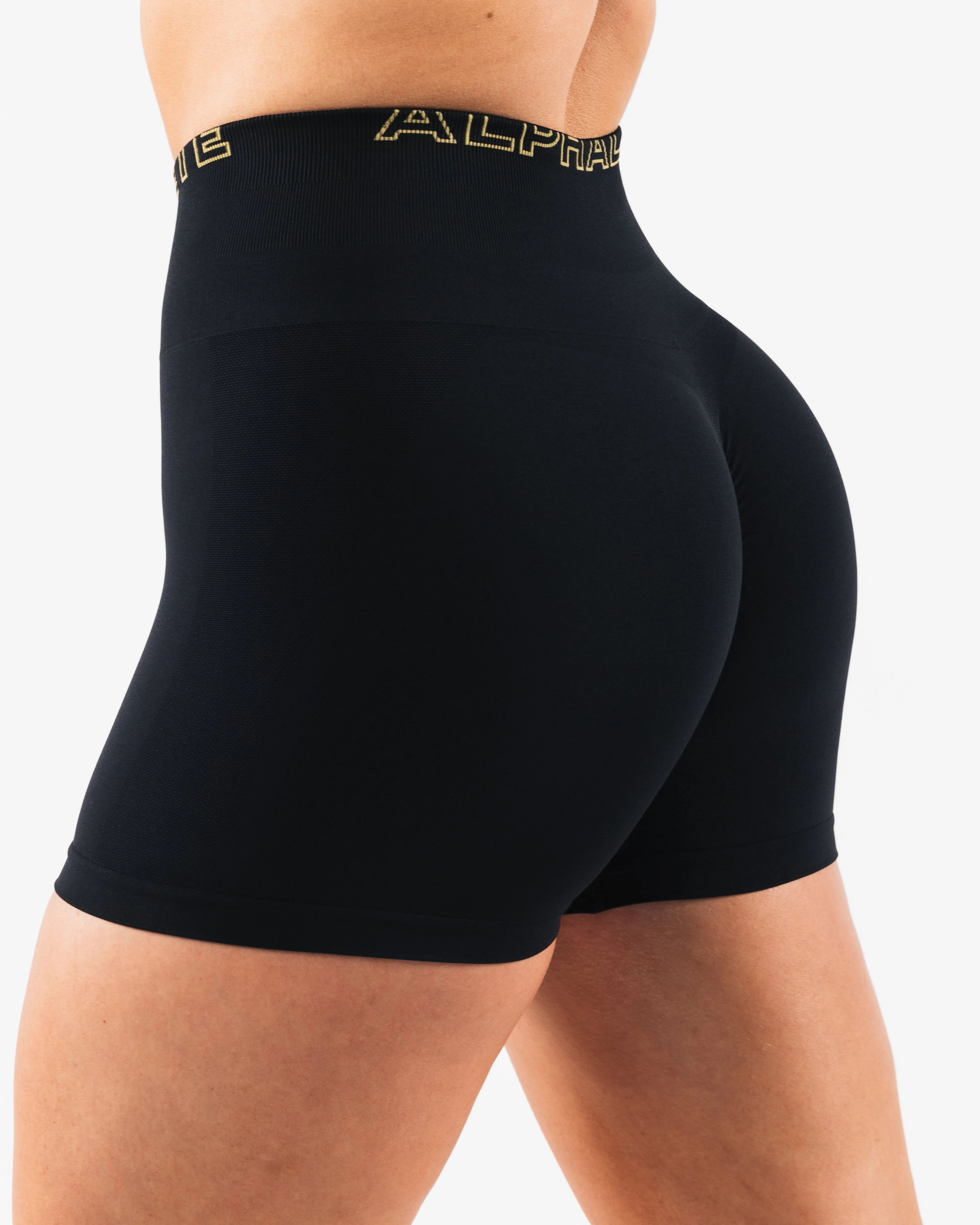 Amplify Gravity Ultra-High Rise Short - Black SE sold by Alphalete