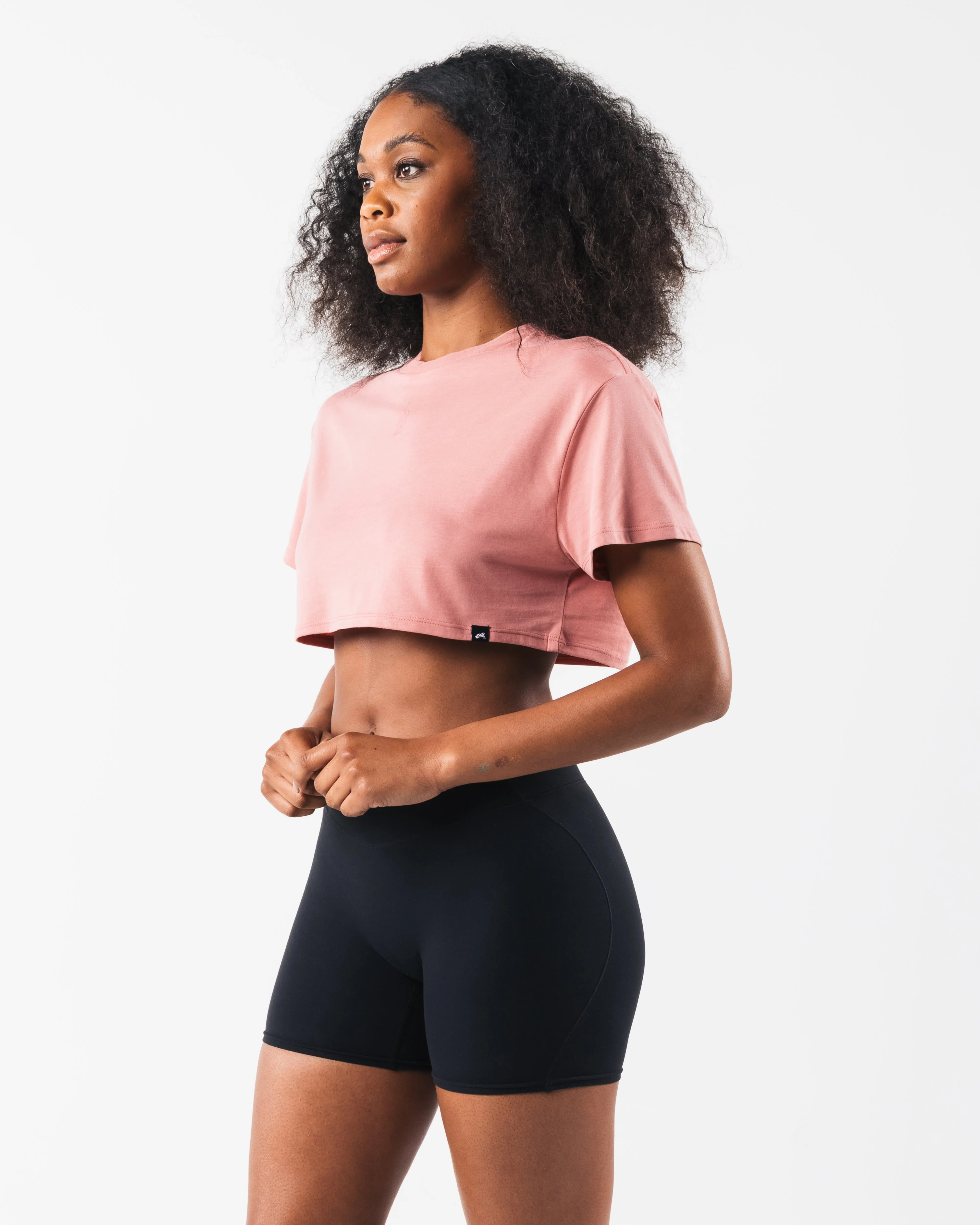 LDB Oversized Crop Tee - Primrose sold by Alphalete product image thumbnail 3