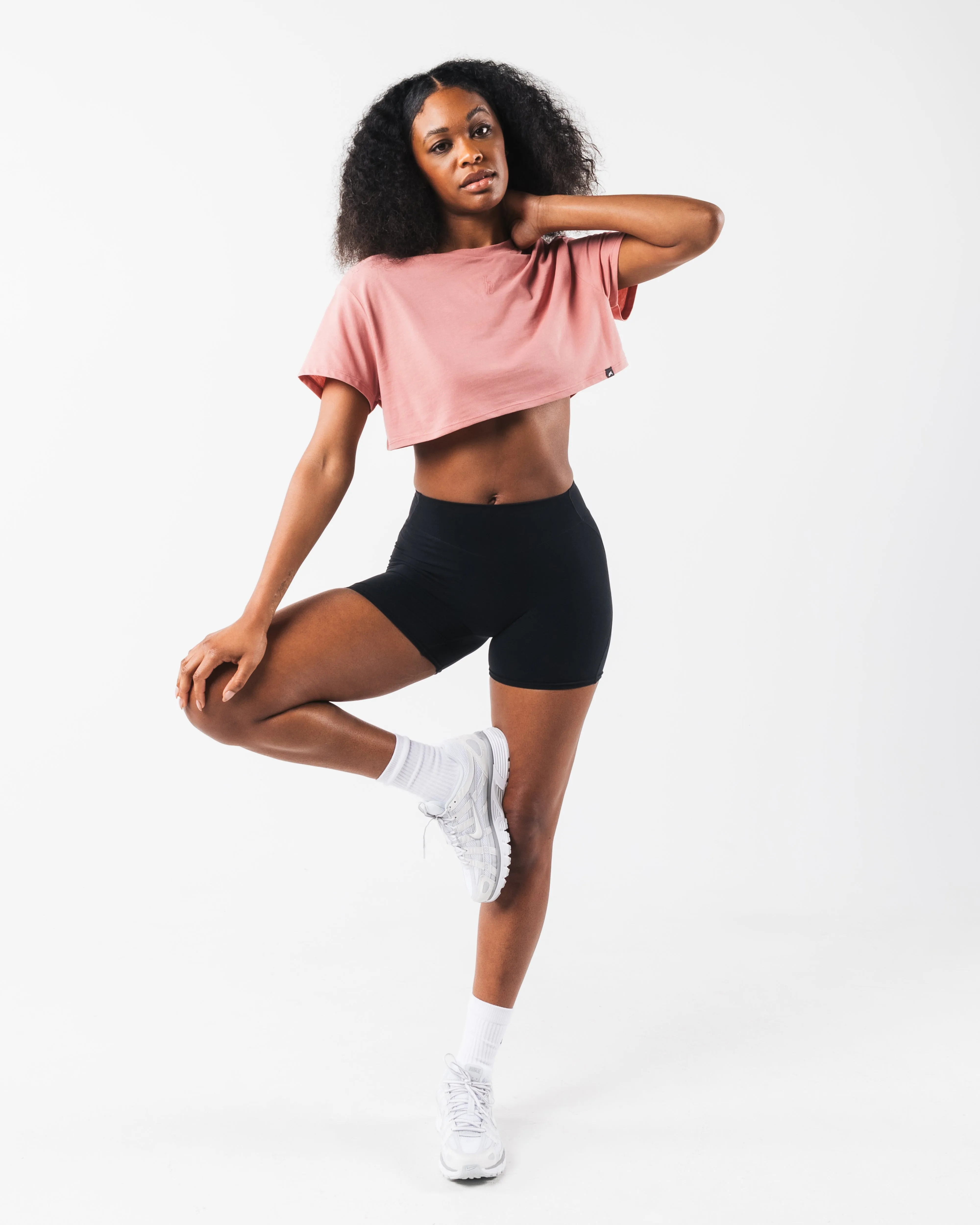 LDB Oversized Crop Tee - Primrose sold by Alphalete product image thumbnail 2