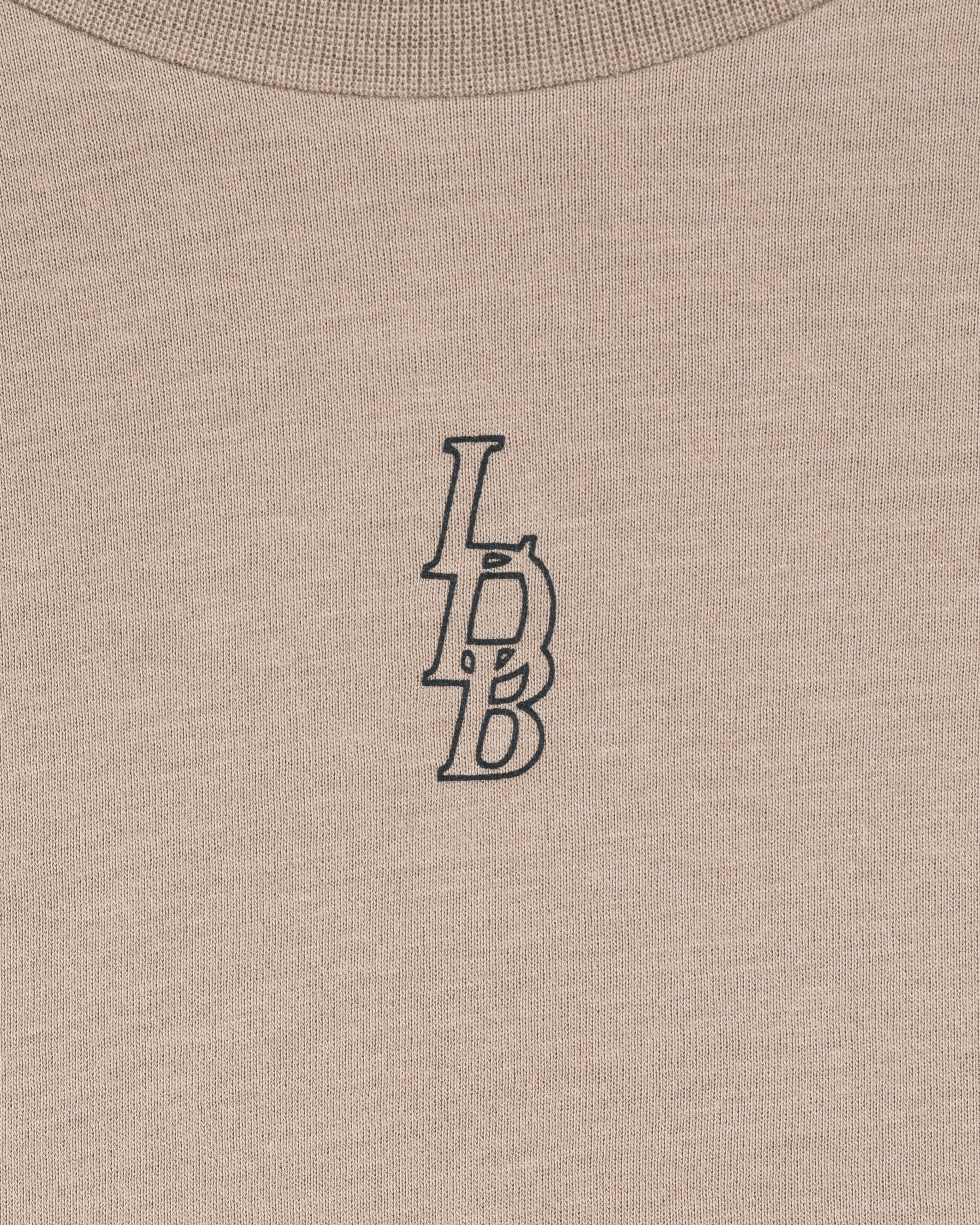 LDB Oversized Crop Tee - Dune sold by Alphalete product image thumbnail 5