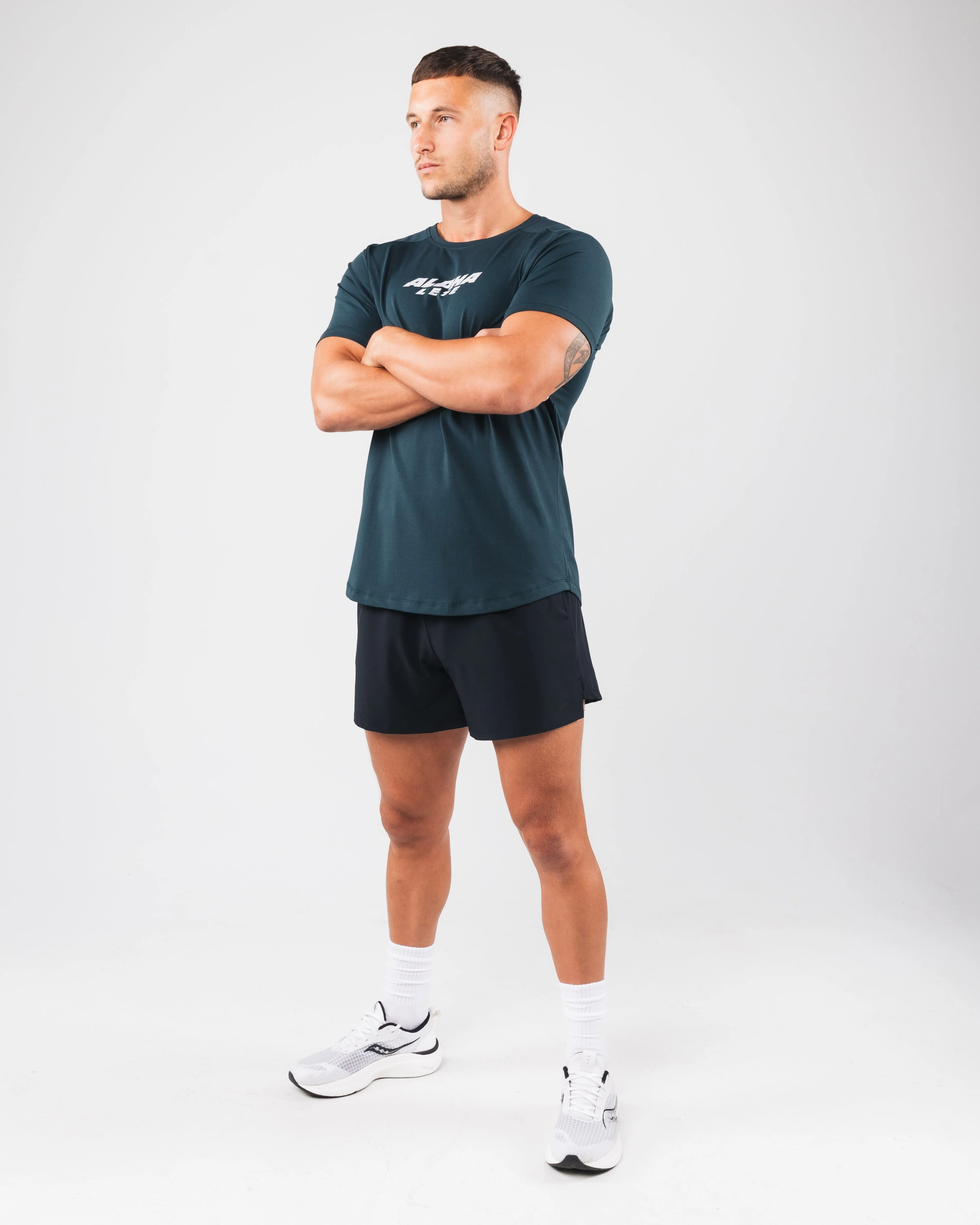 Force Core Tee - Dark Cyan sold by Alphalete product image thumbnail 2