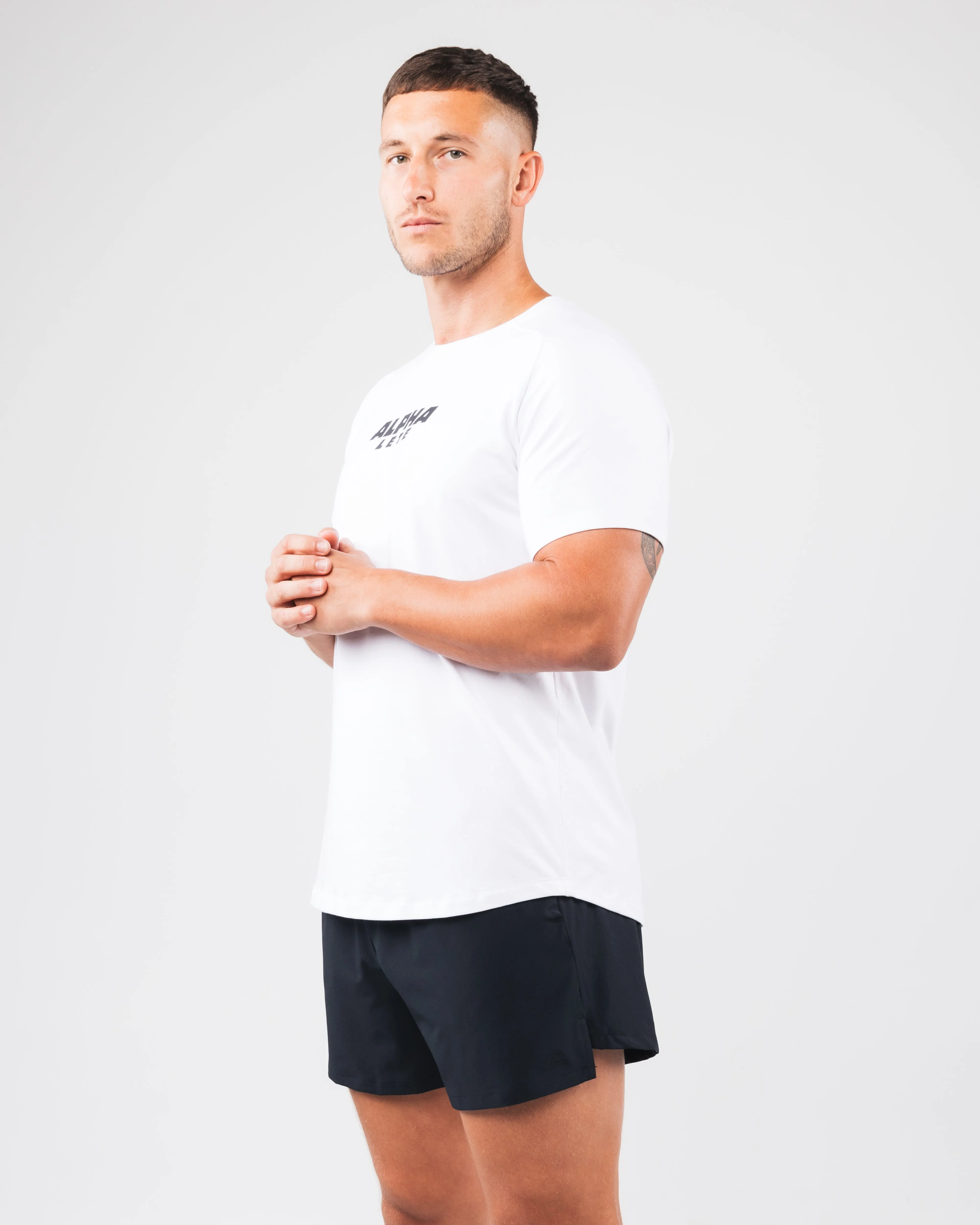 Force Core Tee - White sold by Alphalete product image thumbnail 3