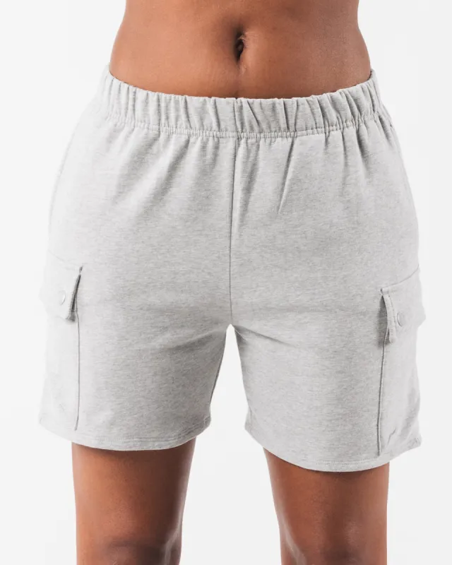Cargo Short - Heather Cloud sold by Alphalete