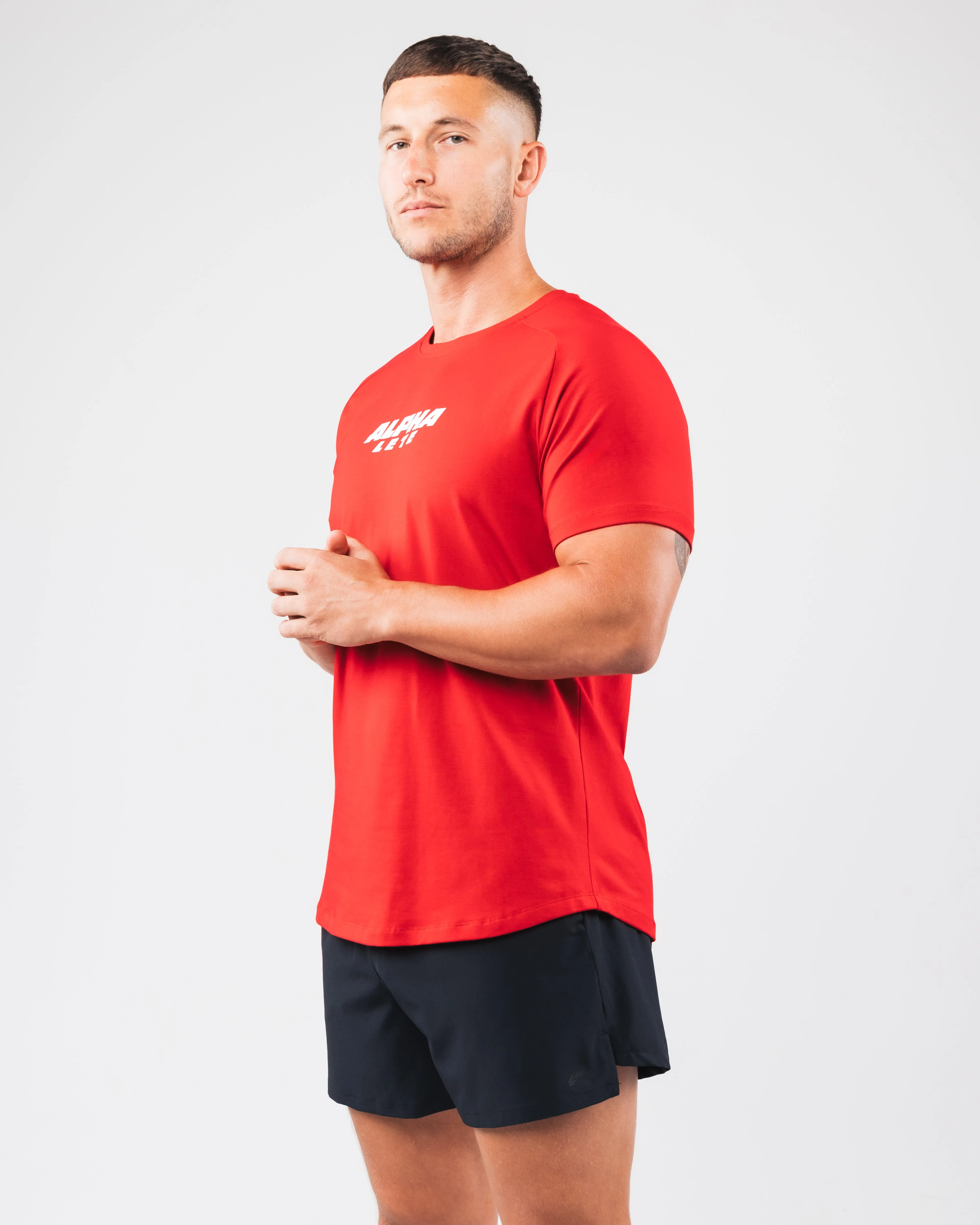 Force Core Tee - Carmine sold by Alphalete product image thumbnail 3