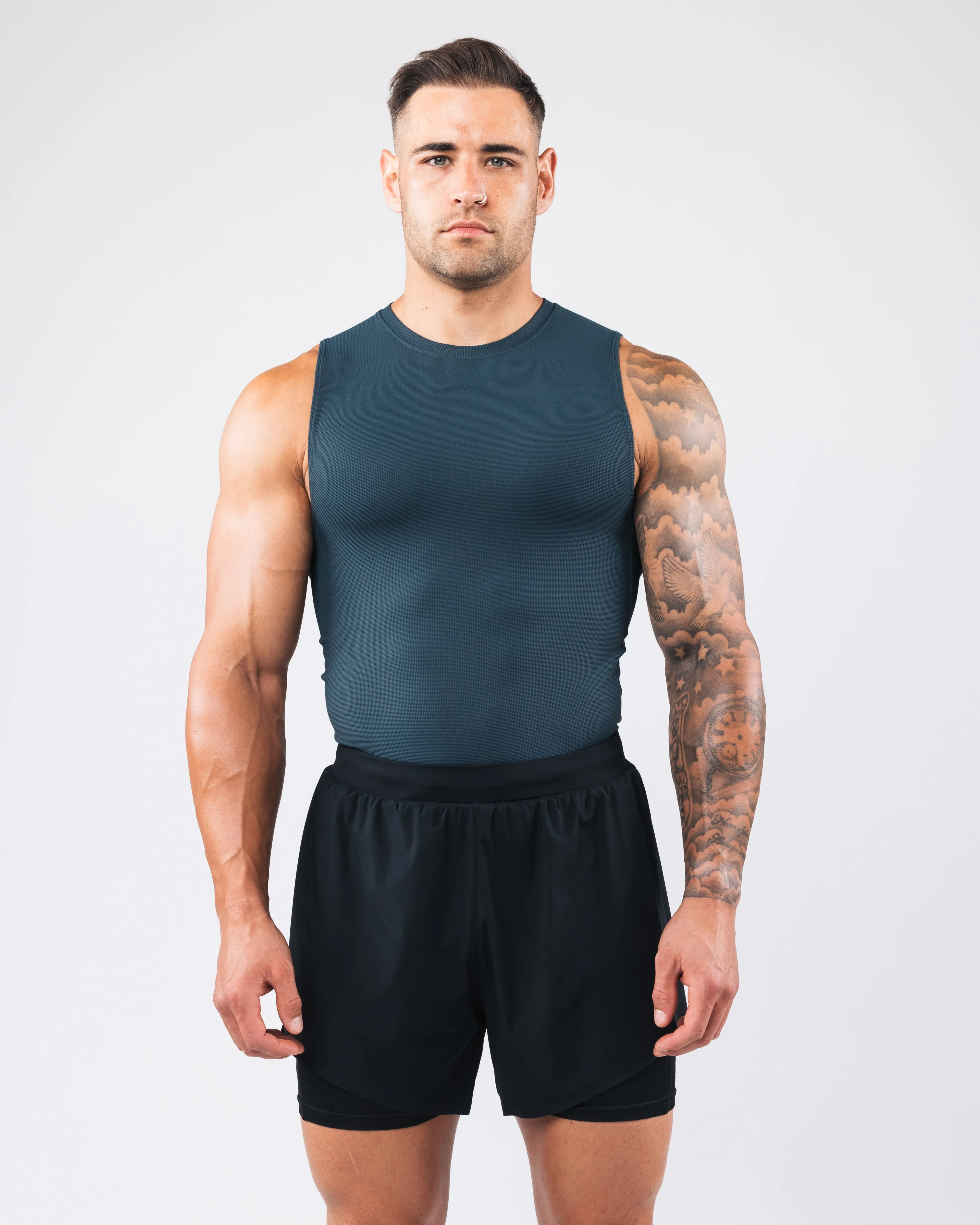 Power Tank - Dark Cyan sold by Alphalete