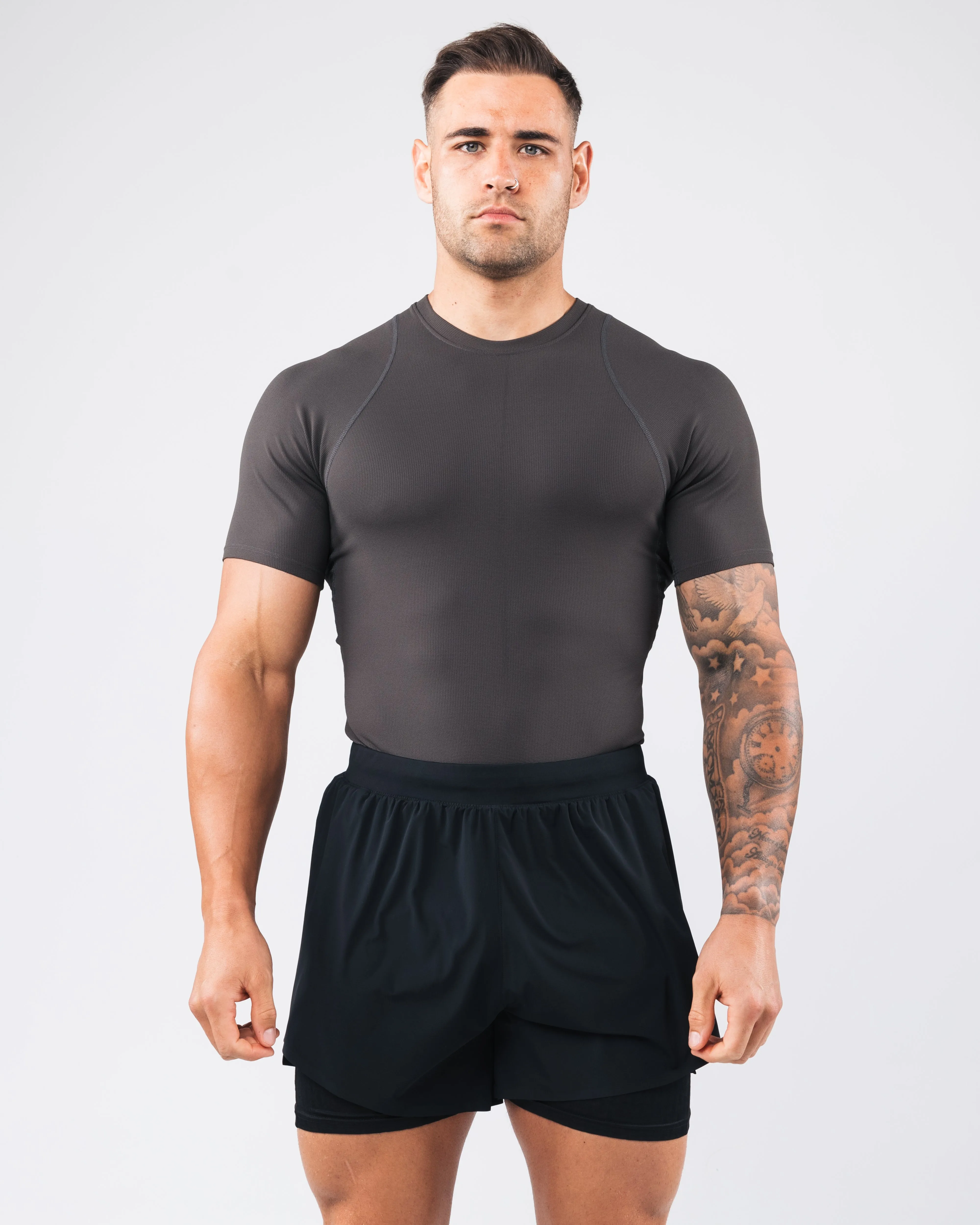 Power Short Sleeve - Ink sold by Alphalete