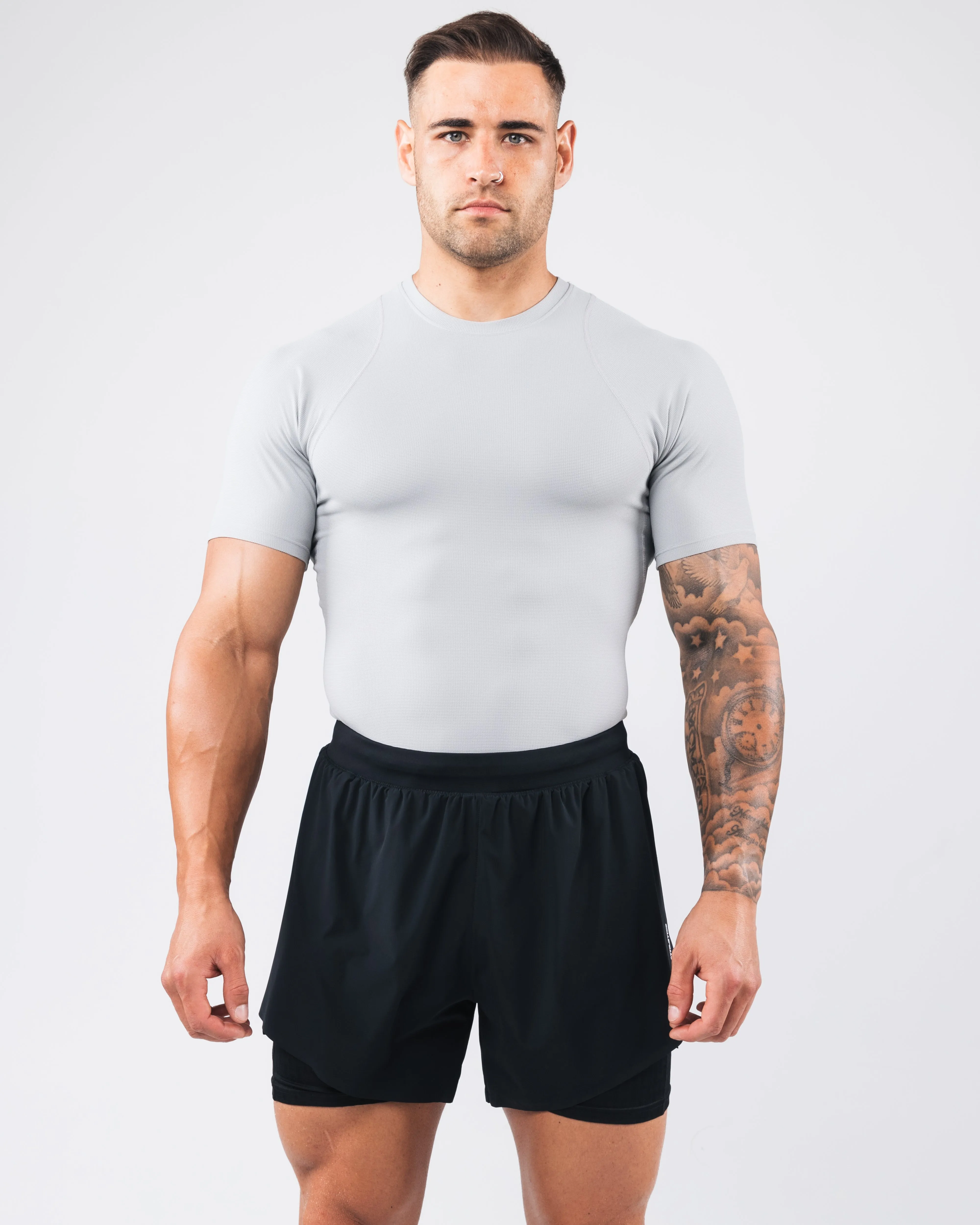 Power Short Sleeve - Chrome sold by Alphalete