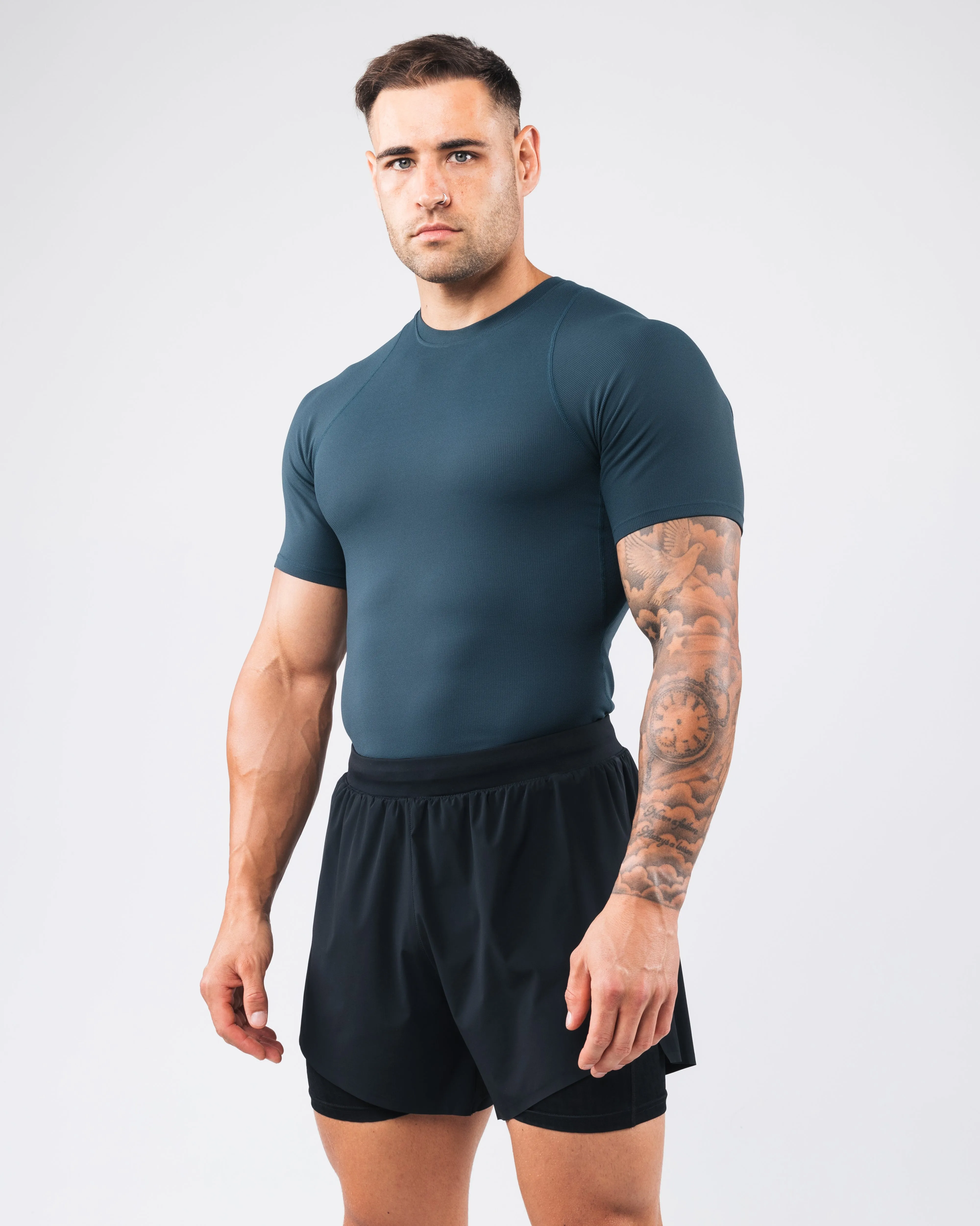 Power Short Sleeve - Dark Cyan sold by Alphalete product image thumbnail 3