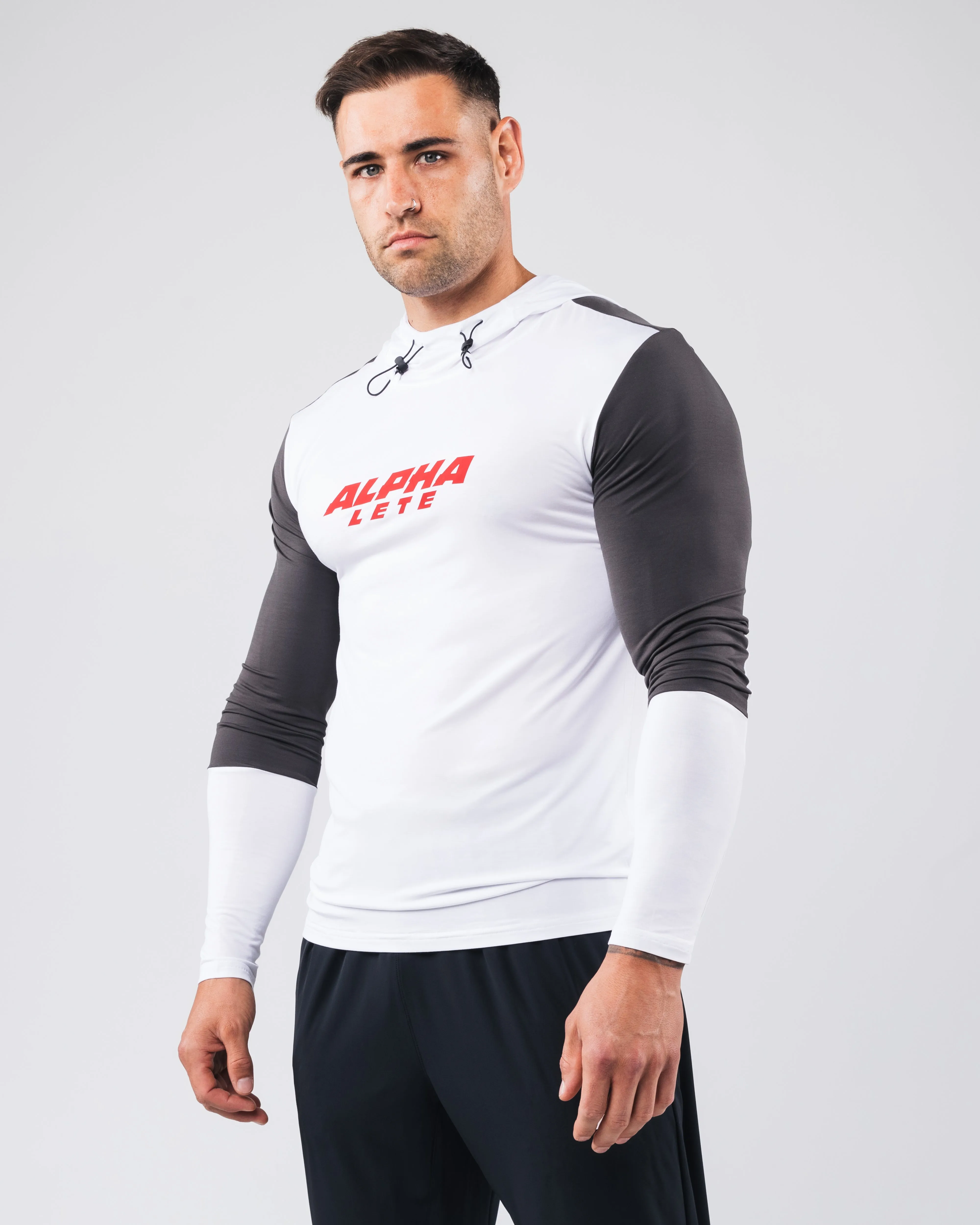 Agility Hoodie - White sold by Alphalete product image thumbnail 3