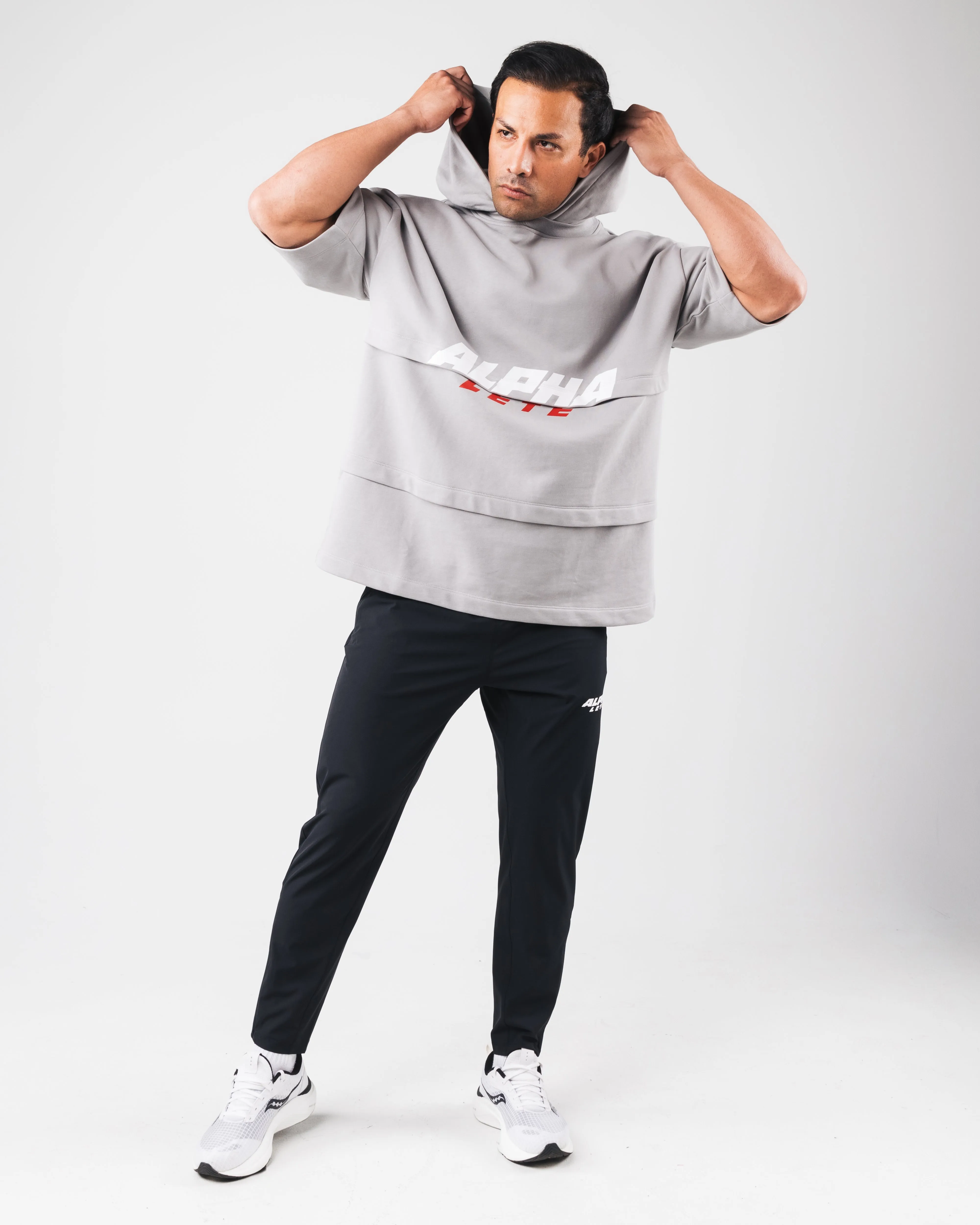 Alpha Layered Hoodie - Chrome sold by Alphalete product image thumbnail 2