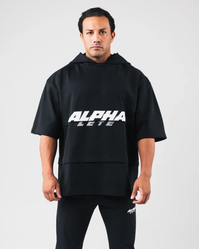 Alpha Layered Hoodie - Black sold by Alphalete