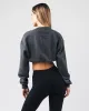 Overlay Shrug - Heather Black sold by Alphalete
