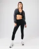 Overlay Shrug - Heather Black sold by Alphalete