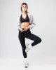 Overlay Shrug - Heather Cloud sold by Alphalete