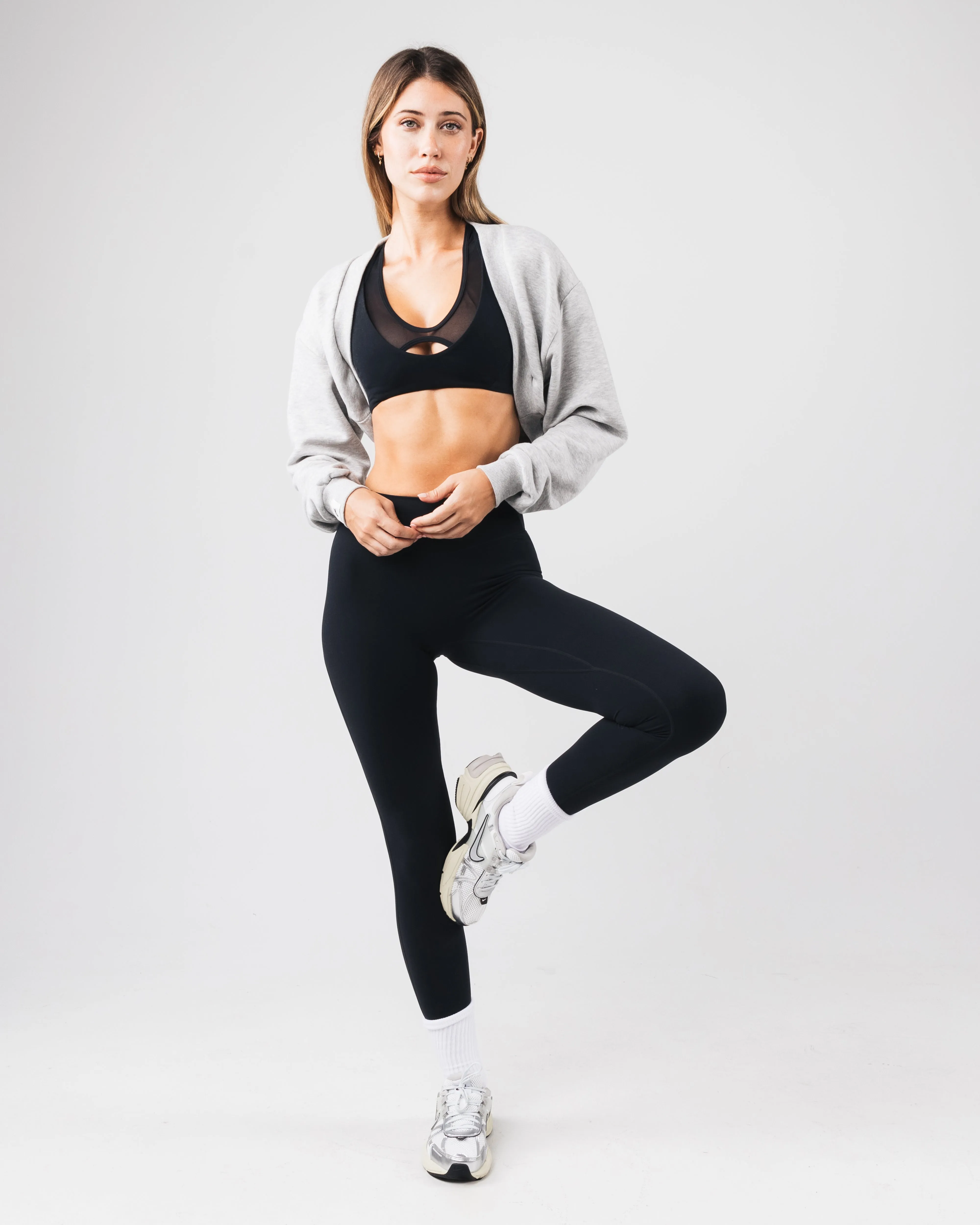 Overlay Shrug - Heather Cloud sold by Alphalete product image thumbnail 2