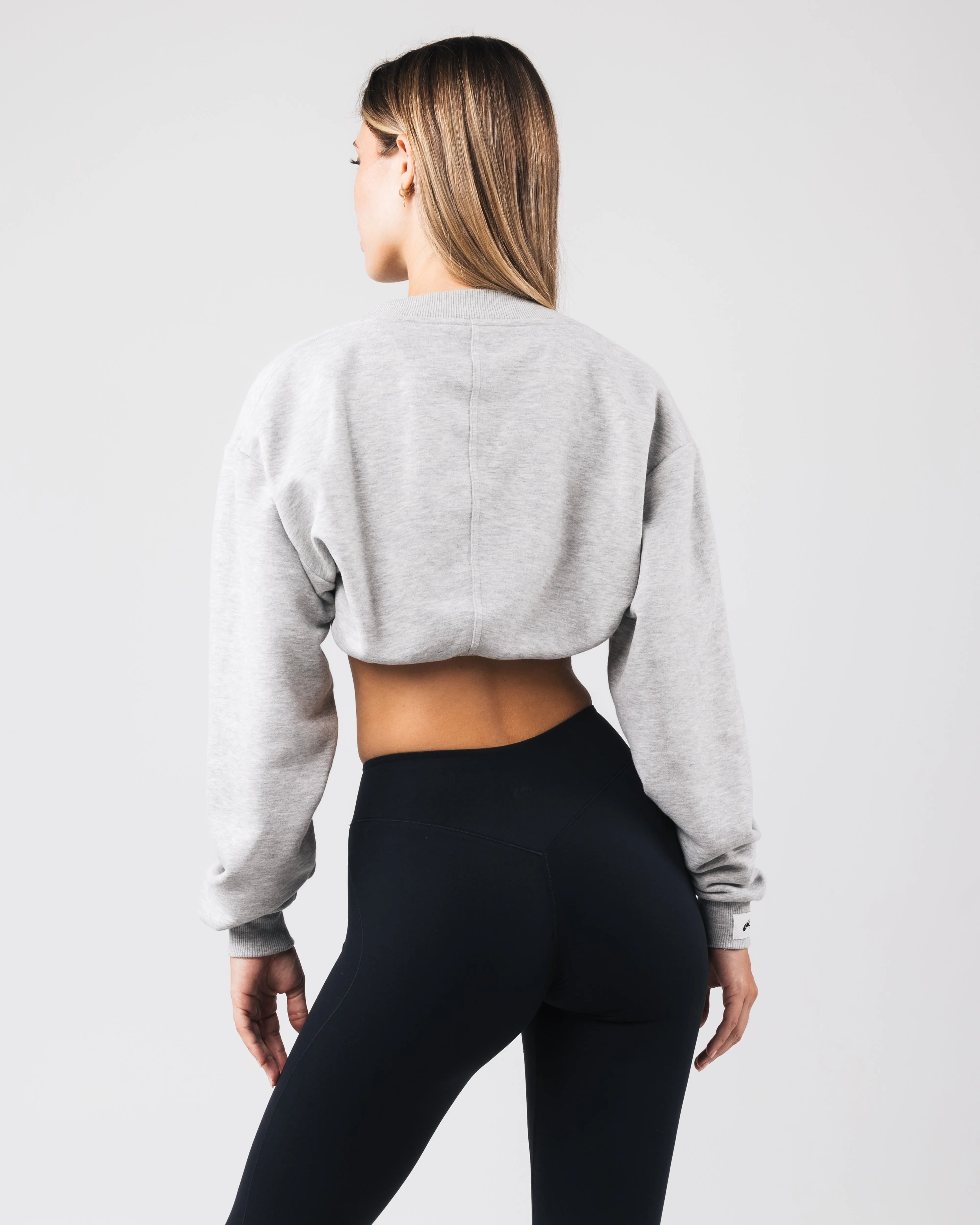 Overlay Shrug - Heather Cloud sold by Alphalete product image thumbnail 4