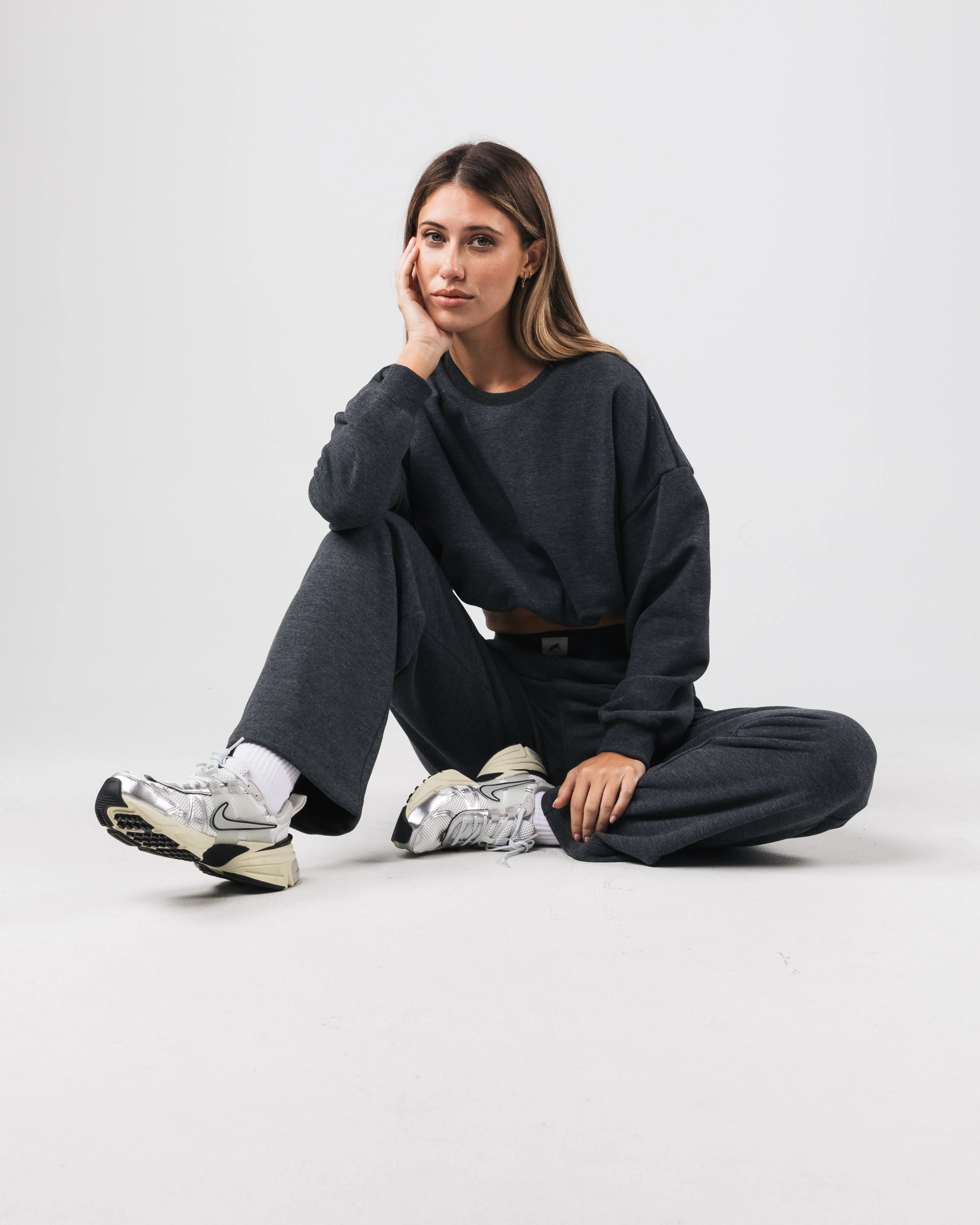 Bubble Crew - Heather Black sold by Alphalete product image thumbnail 2