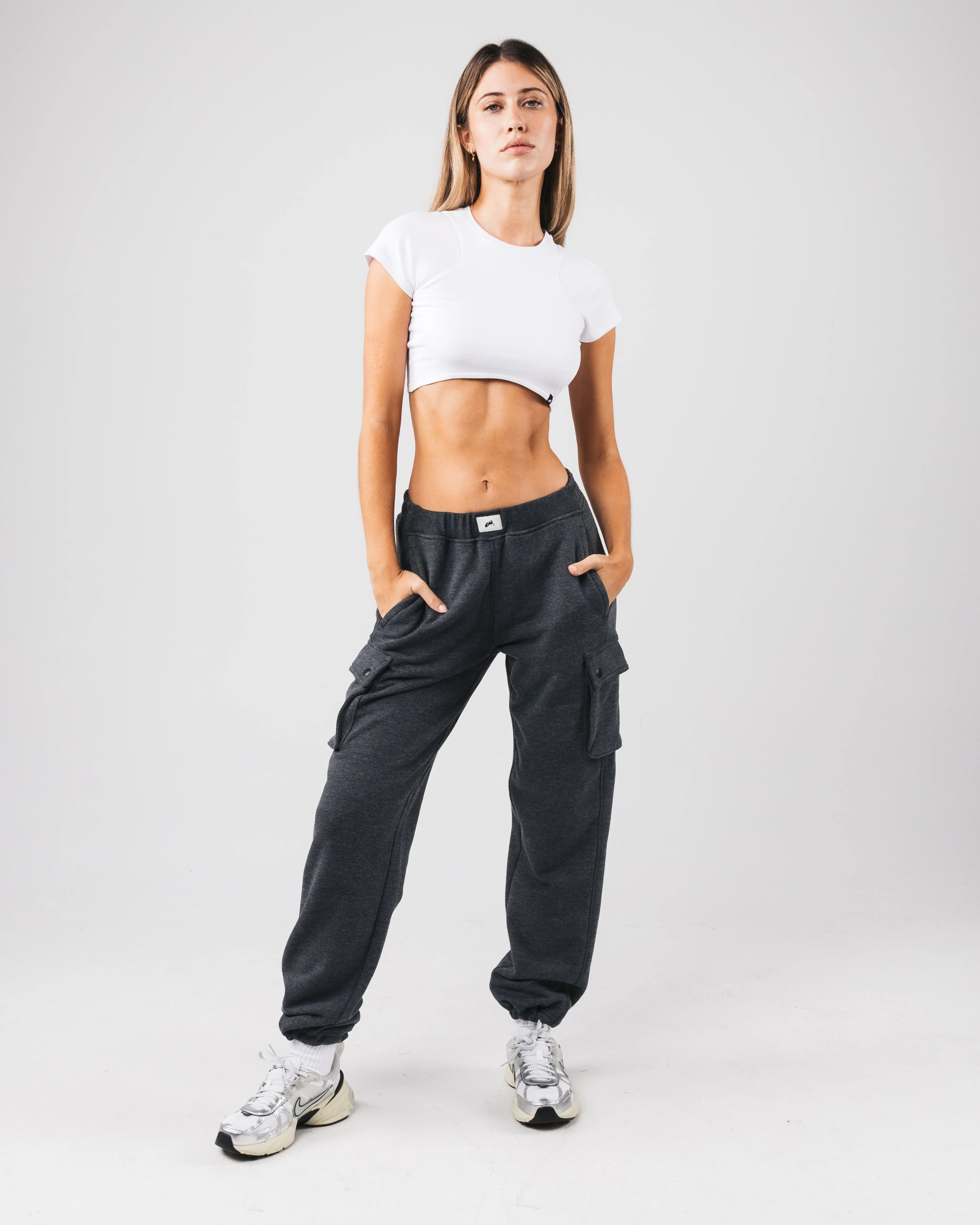 Trek Cargo Pant - Heather Black sold by Alphalete product image thumbnail 2