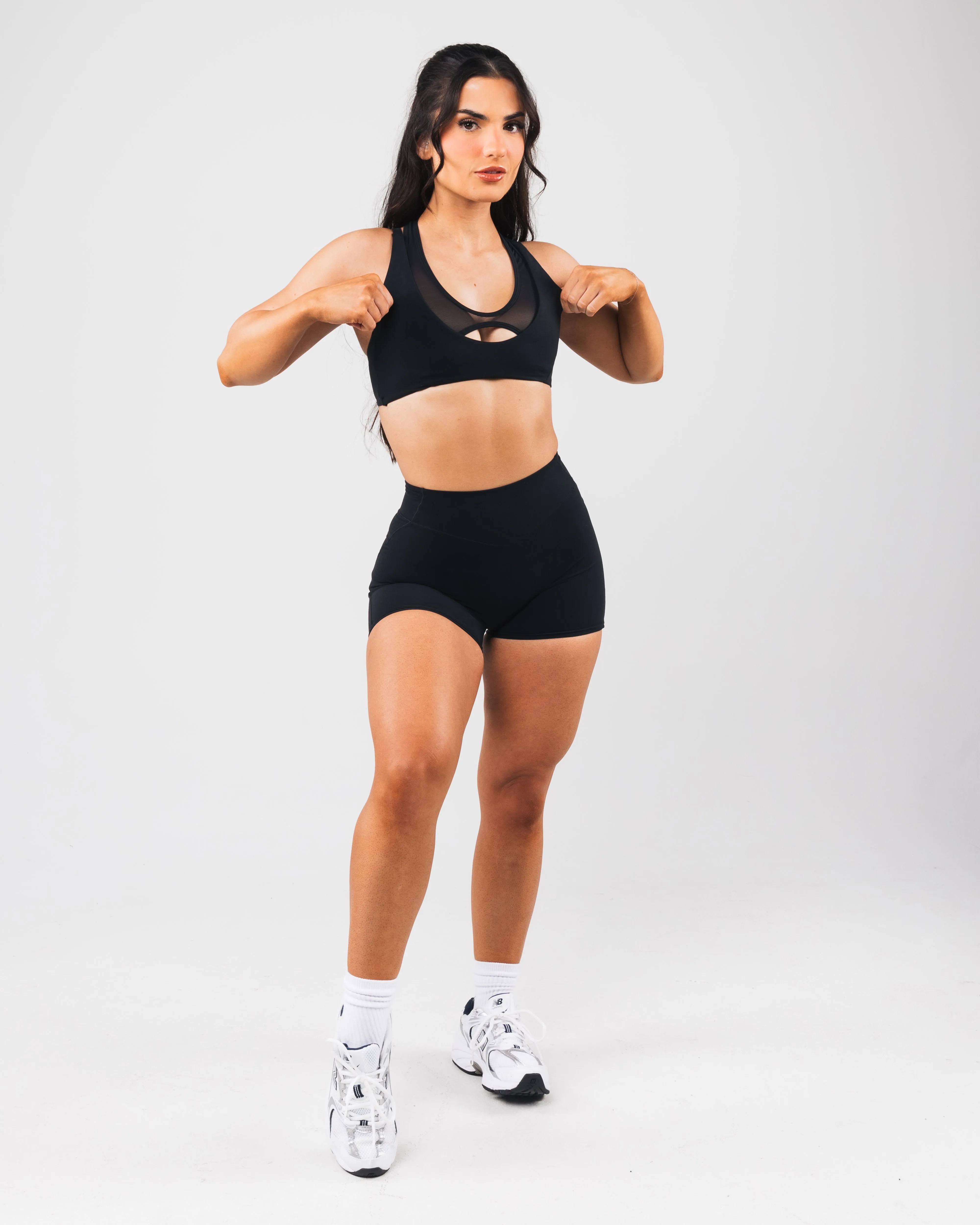 Mia Mesh Bra - Black sold by Alphalete product image thumbnail 2