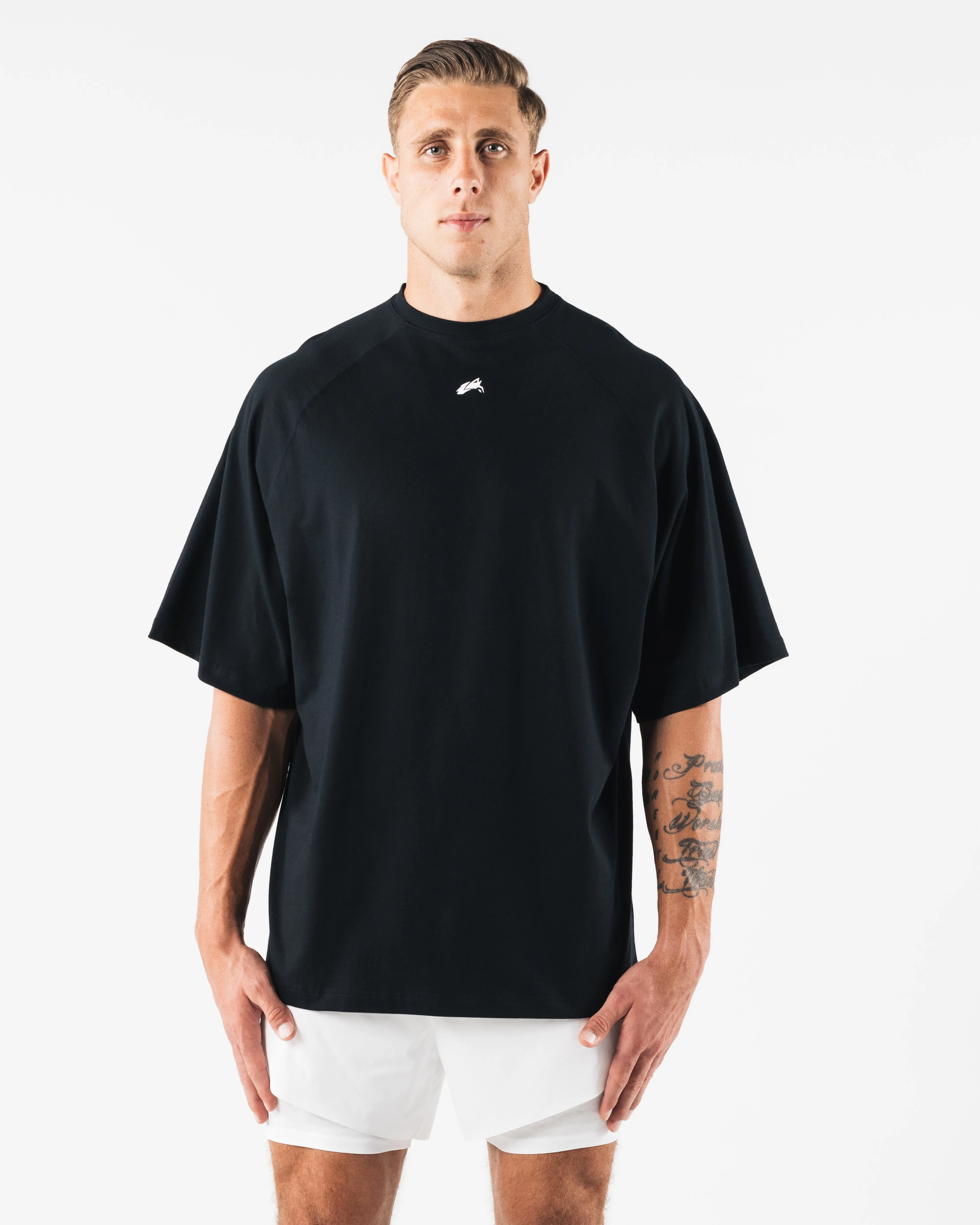 Box Tee - Black sold by Alphalete