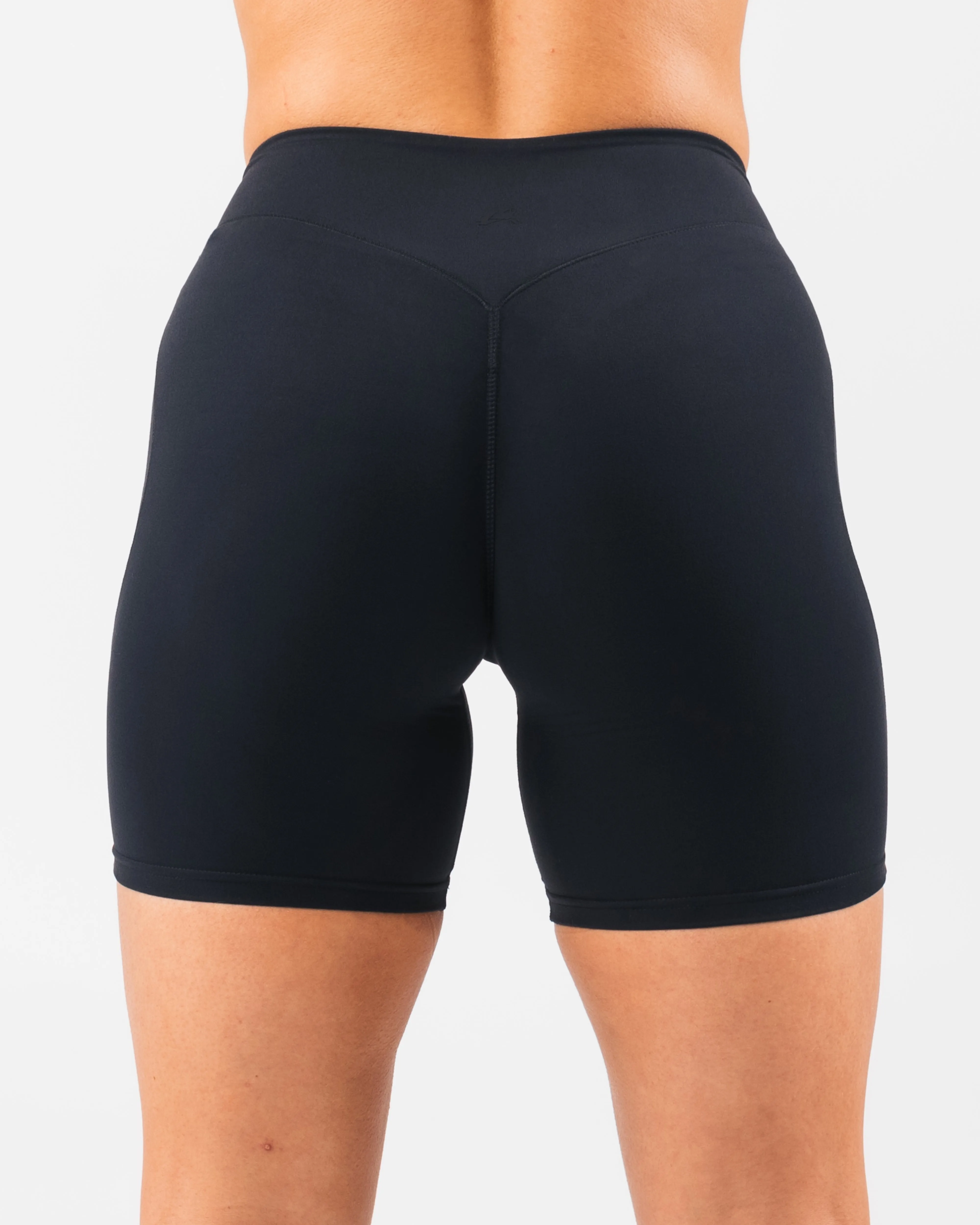 Everyday Core Mid Rise Biker Short - Black sold by Alphalete product image thumbnail 4