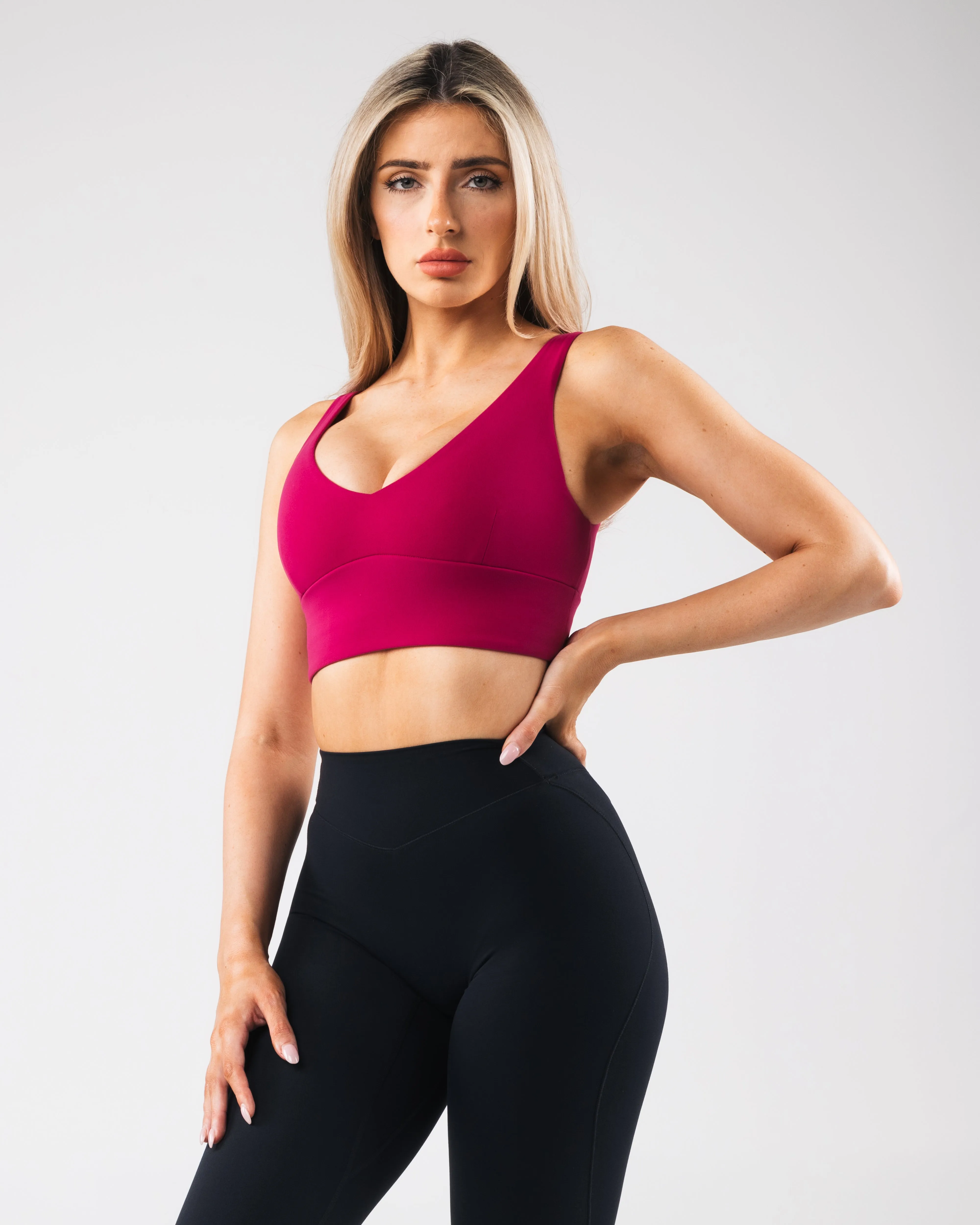 Celeste Bra A/B Cup - Berry sold by Alphalete product image thumbnail 4
