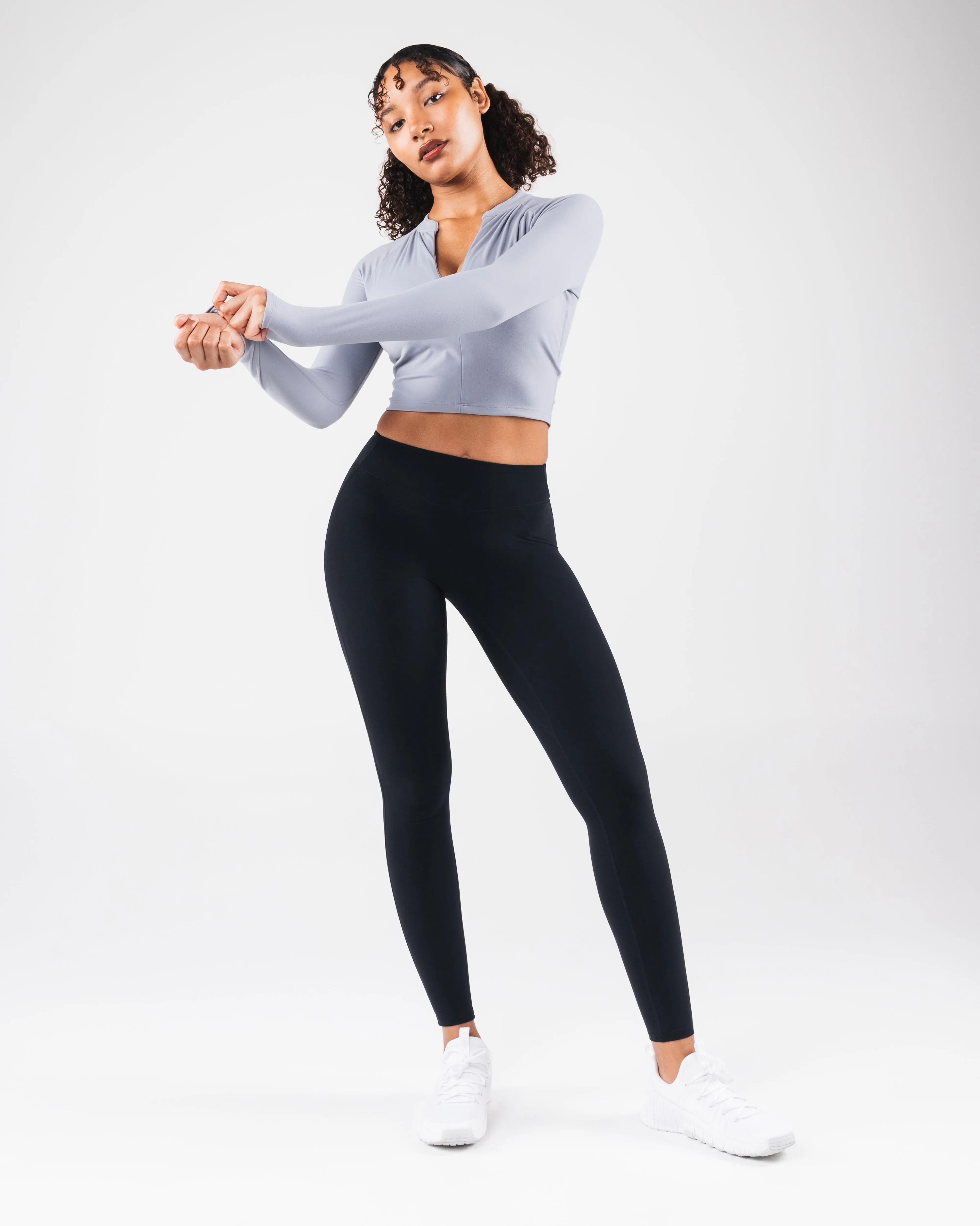 KDM LS Zip Bra - Mist sold by Alphalete product image thumbnail 2