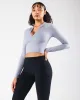 KDM LS Zip Bra - Mist sold by Alphalete