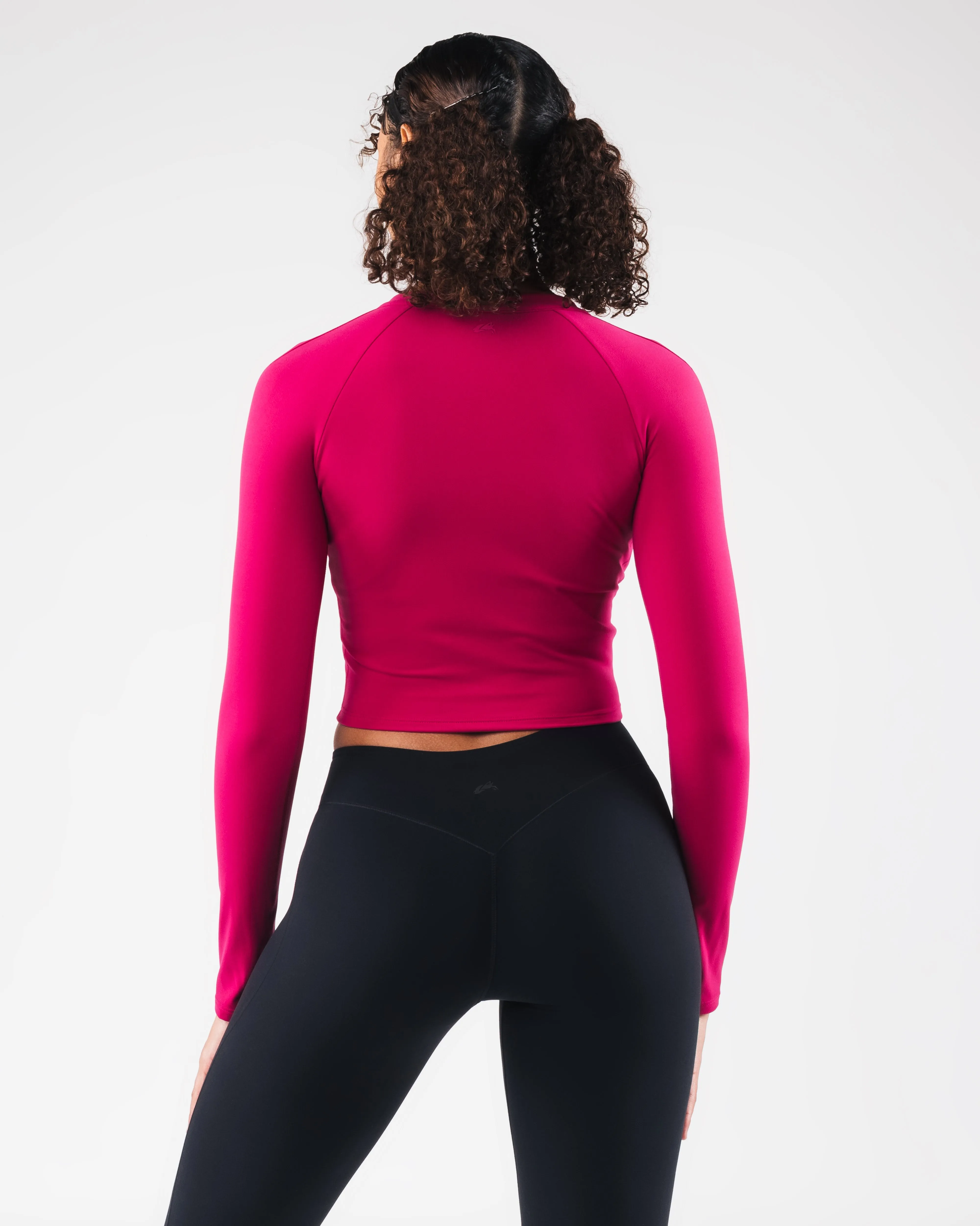 KDM LS Zip Bra - Berry sold by Alphalete product image thumbnail 4