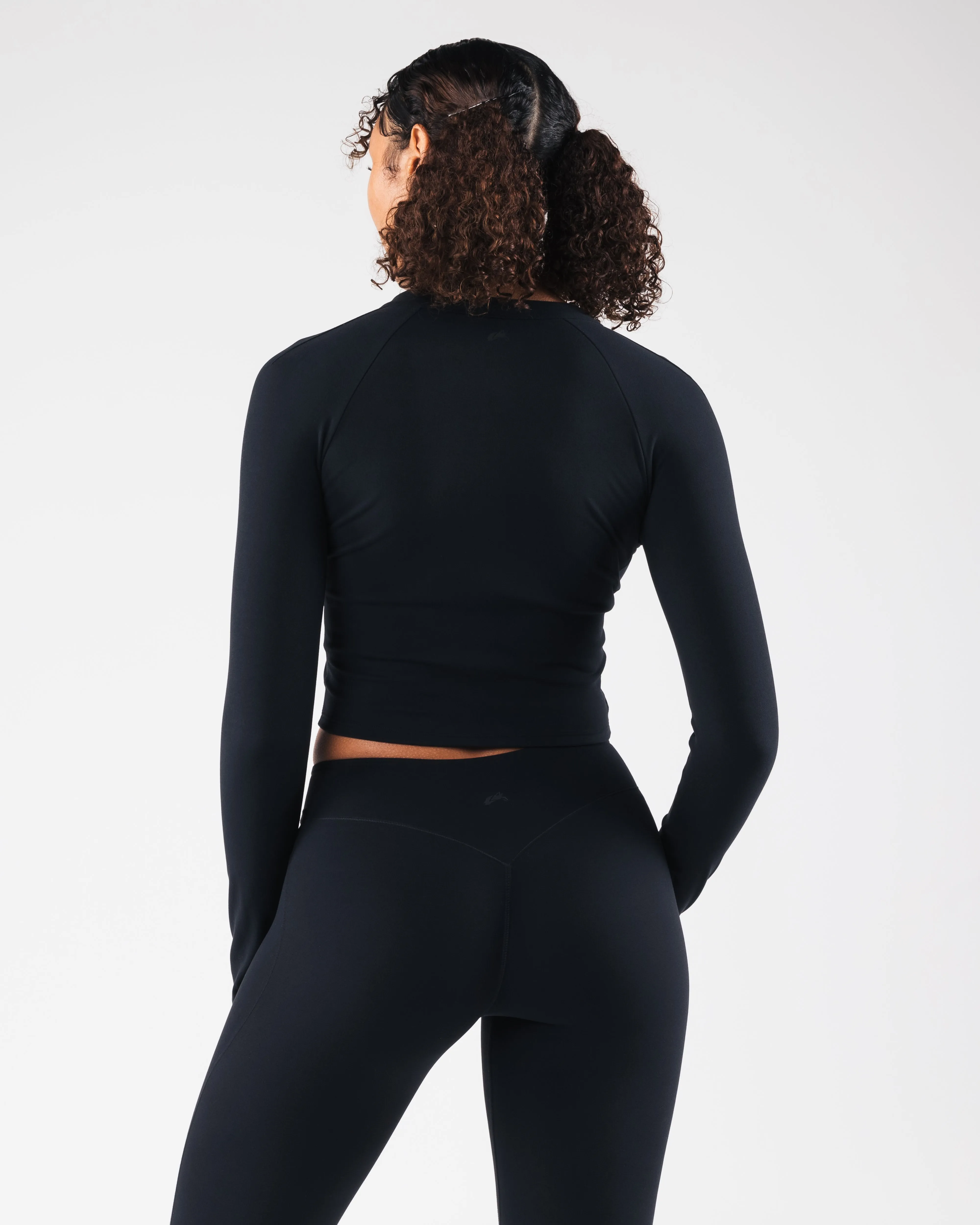 KDM LS Zip Bra - Black sold by Alphalete product image thumbnail 4